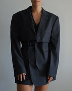 Vegan Blaset & Vest - Dark Gray (M)