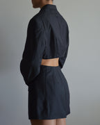 Vegan Blaset & Vest - Dark Gray (M)