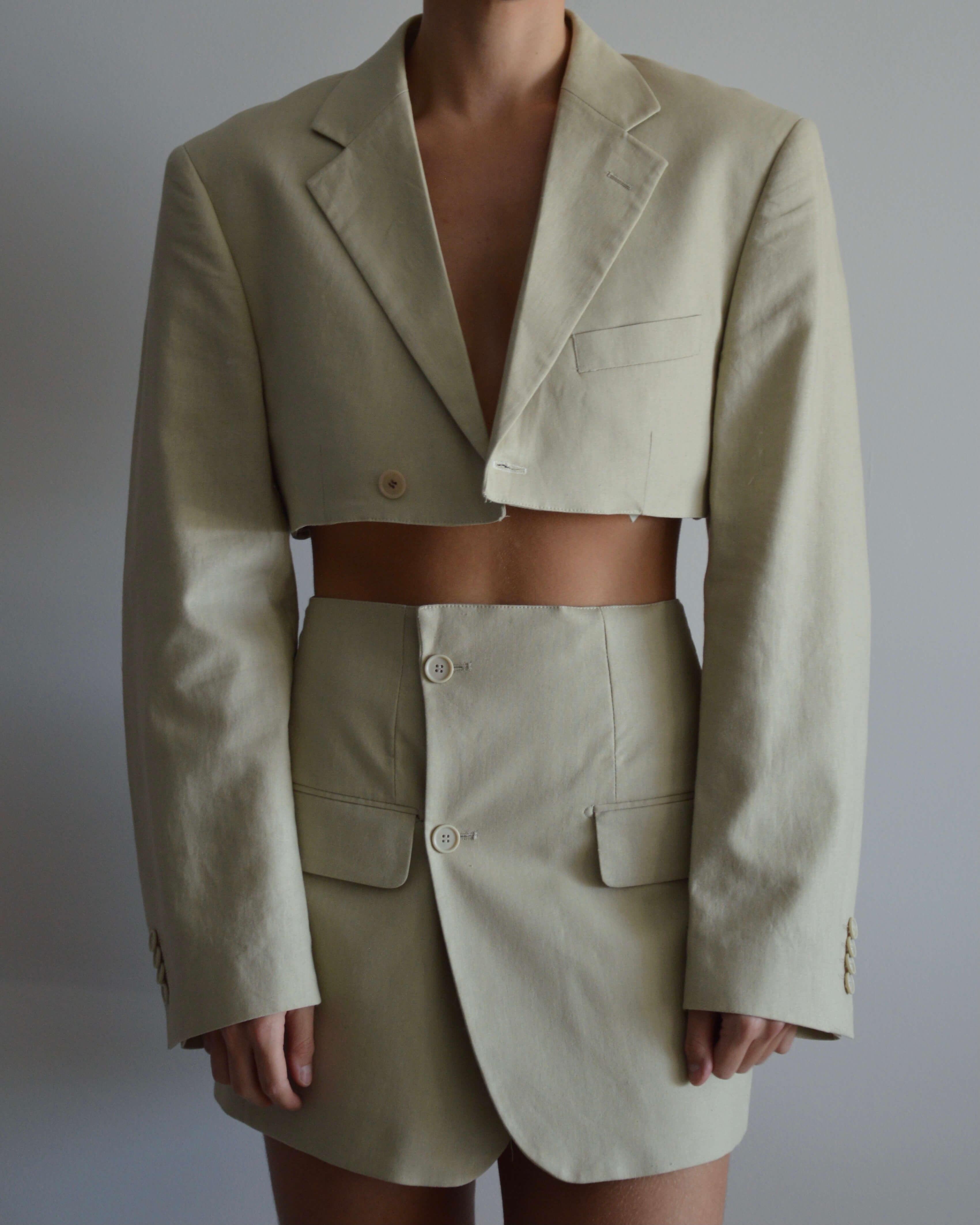 Vegan Blaset - Beige Linen (XS/S)