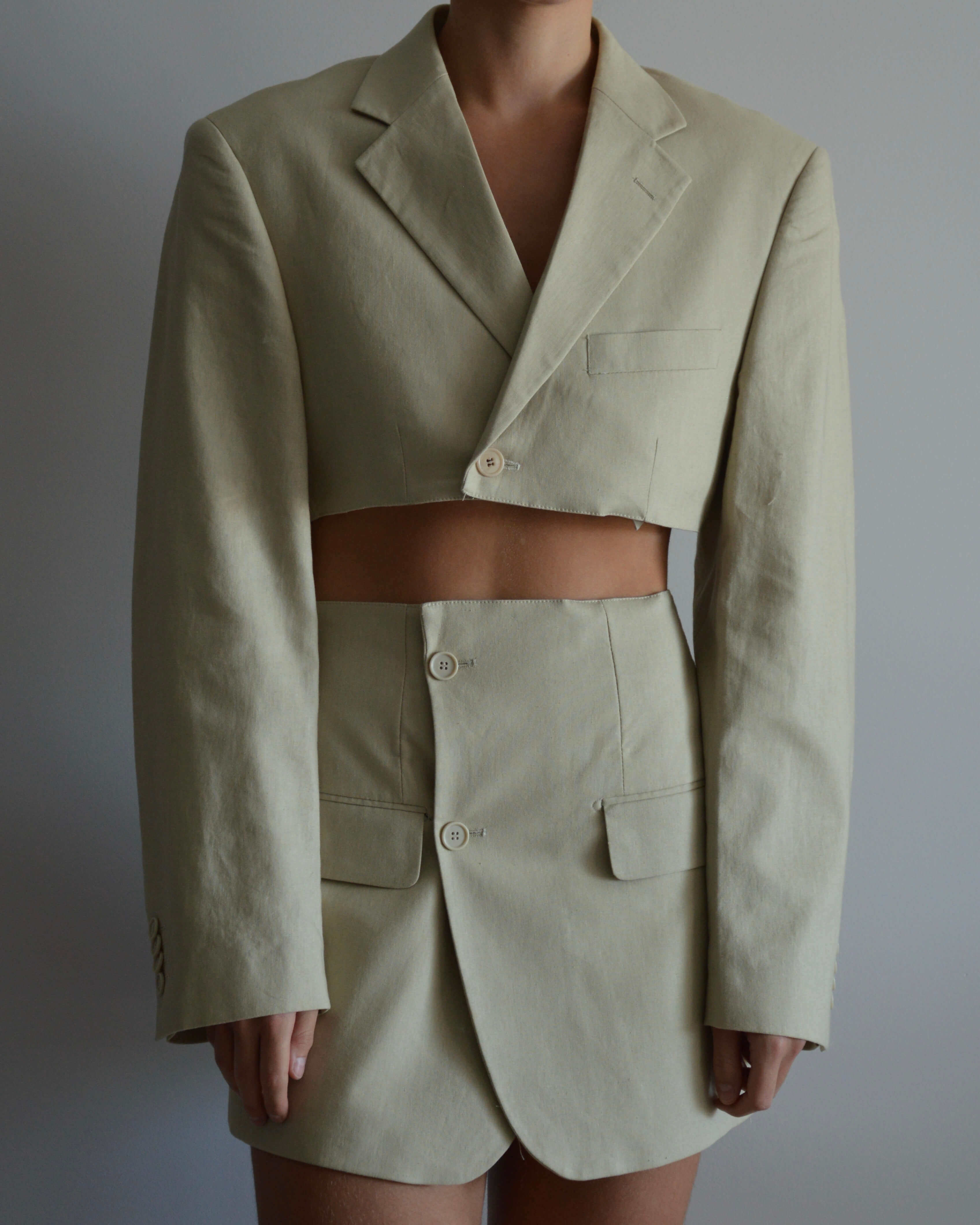 Vegan Blaset - Beige Linen (XS/S)