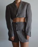 Vegan Blaset - Linen Aubergine (S/M)