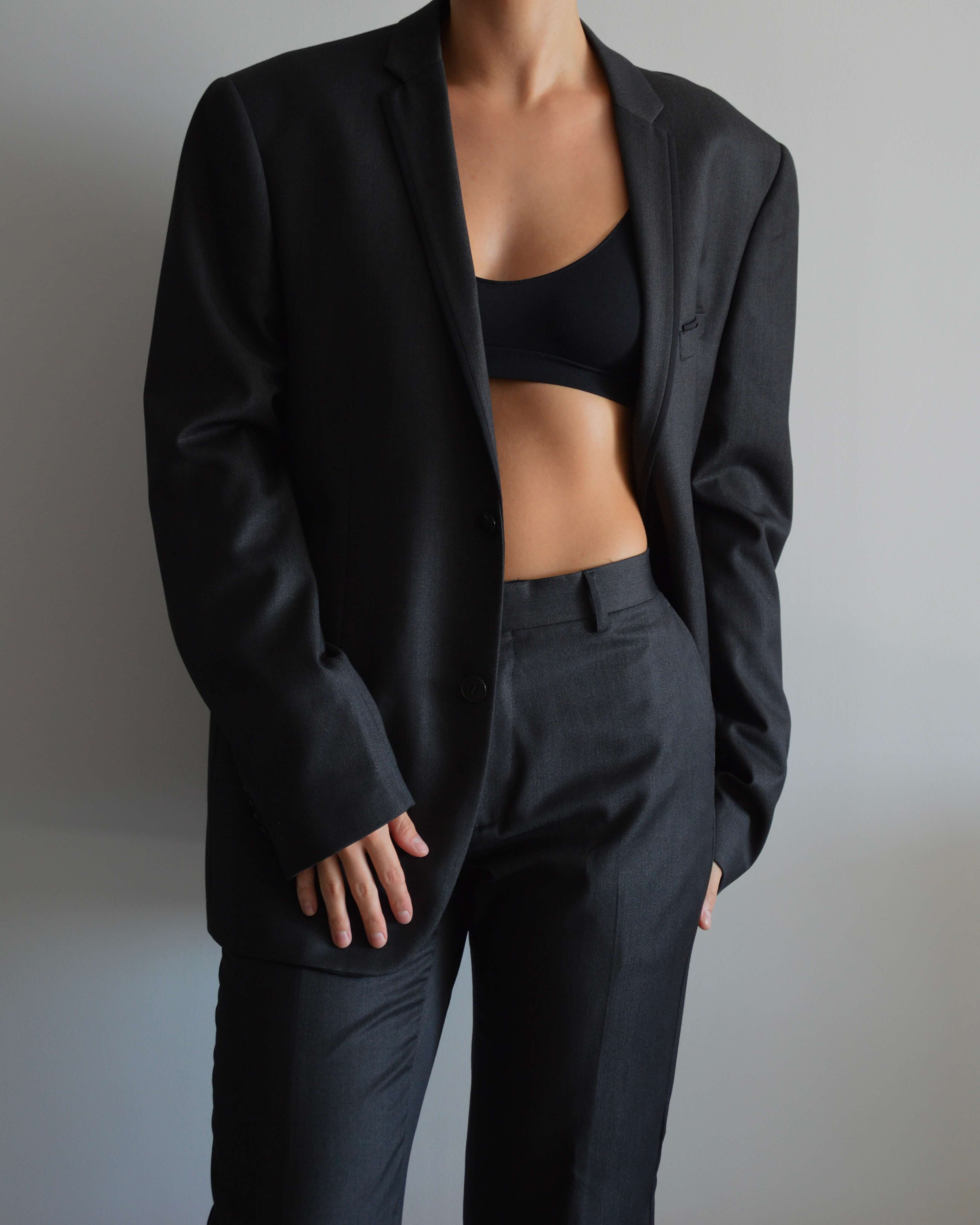 Vegan Suit - Perfect Black (S/M)