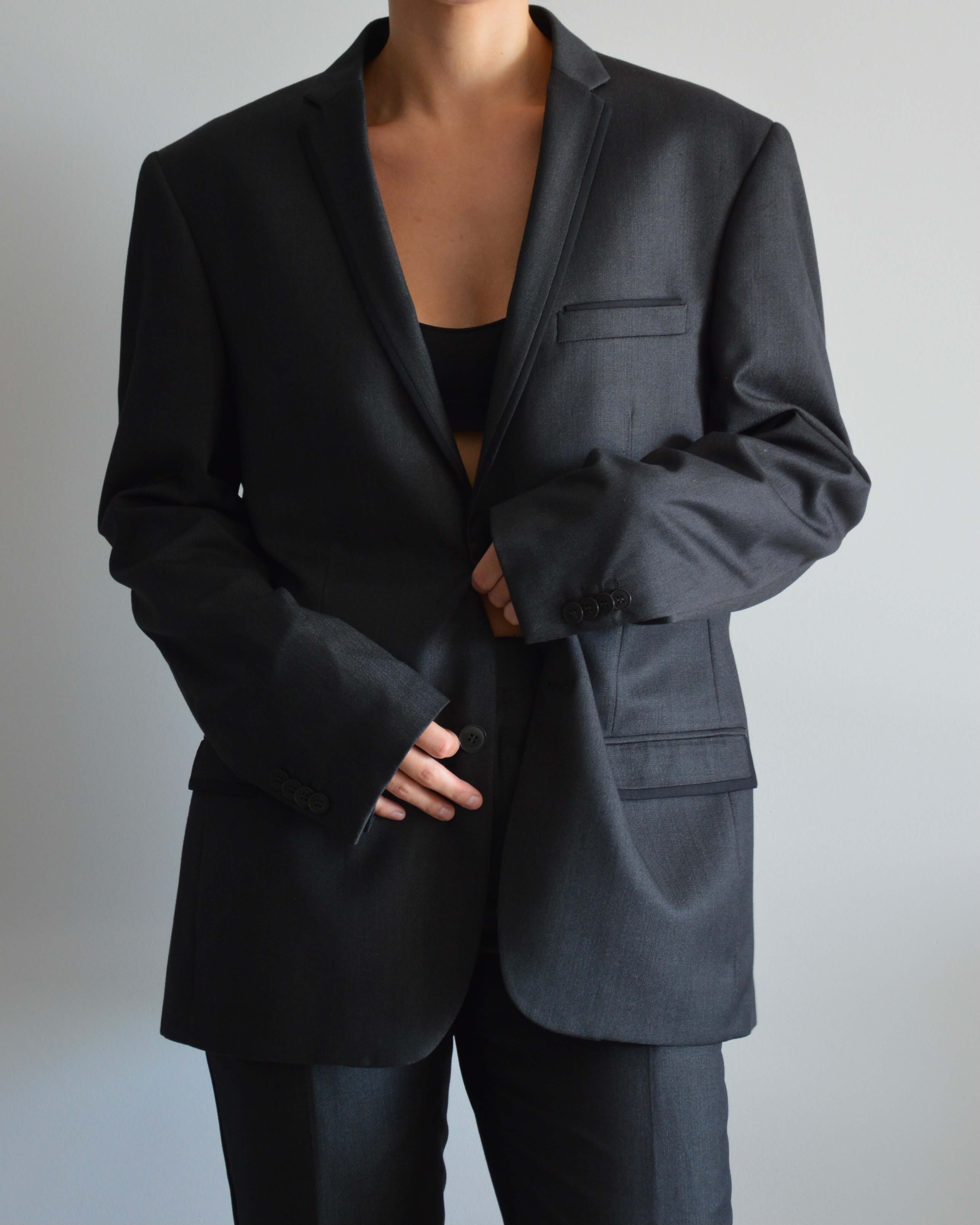 Vegan Suit - Perfect Black (S/M)