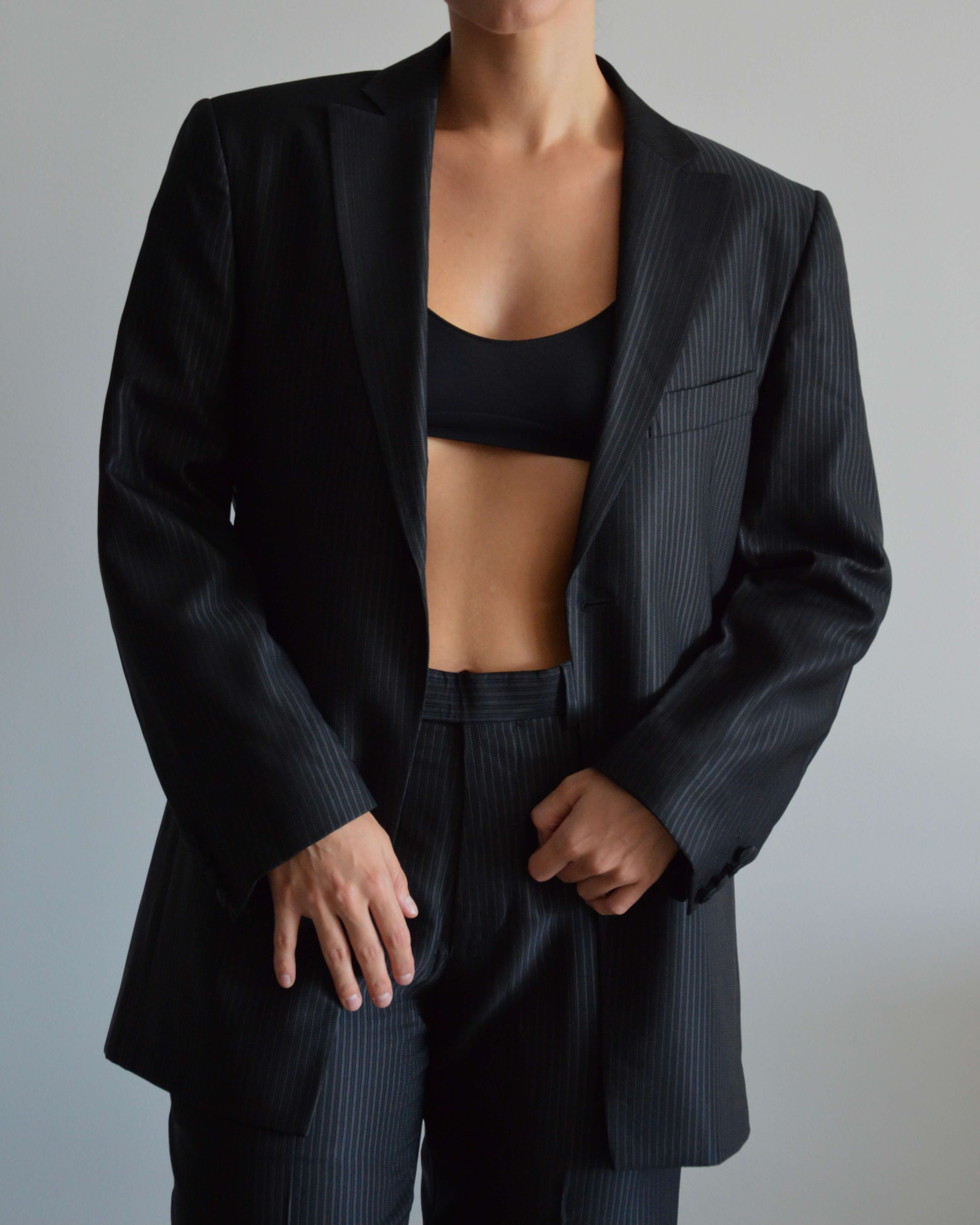 Vegan Suit - Black Smoking (M)