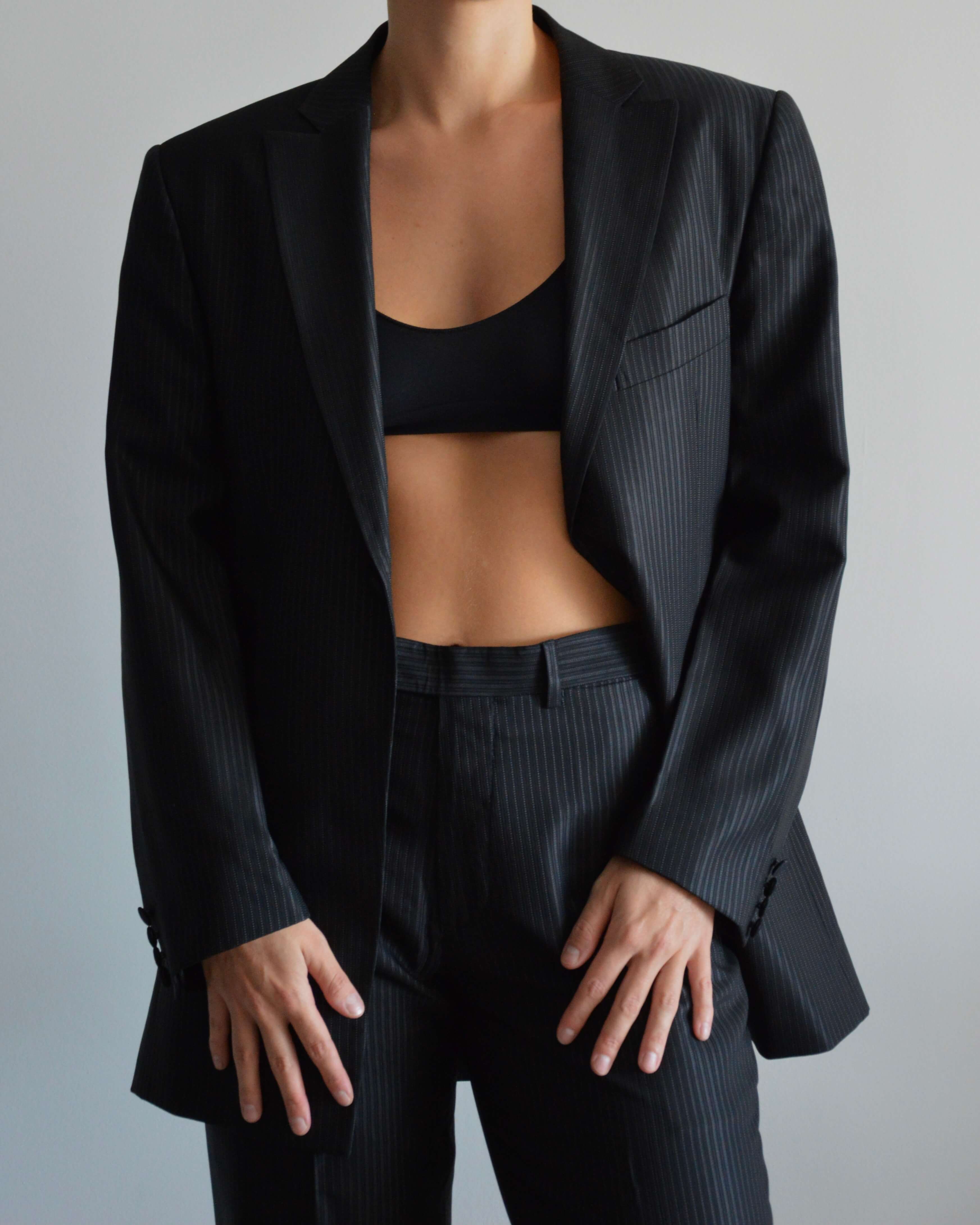 Vegan Suit - Black Smoking (M)