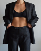 Vegan Suit - Black Smoking (M)