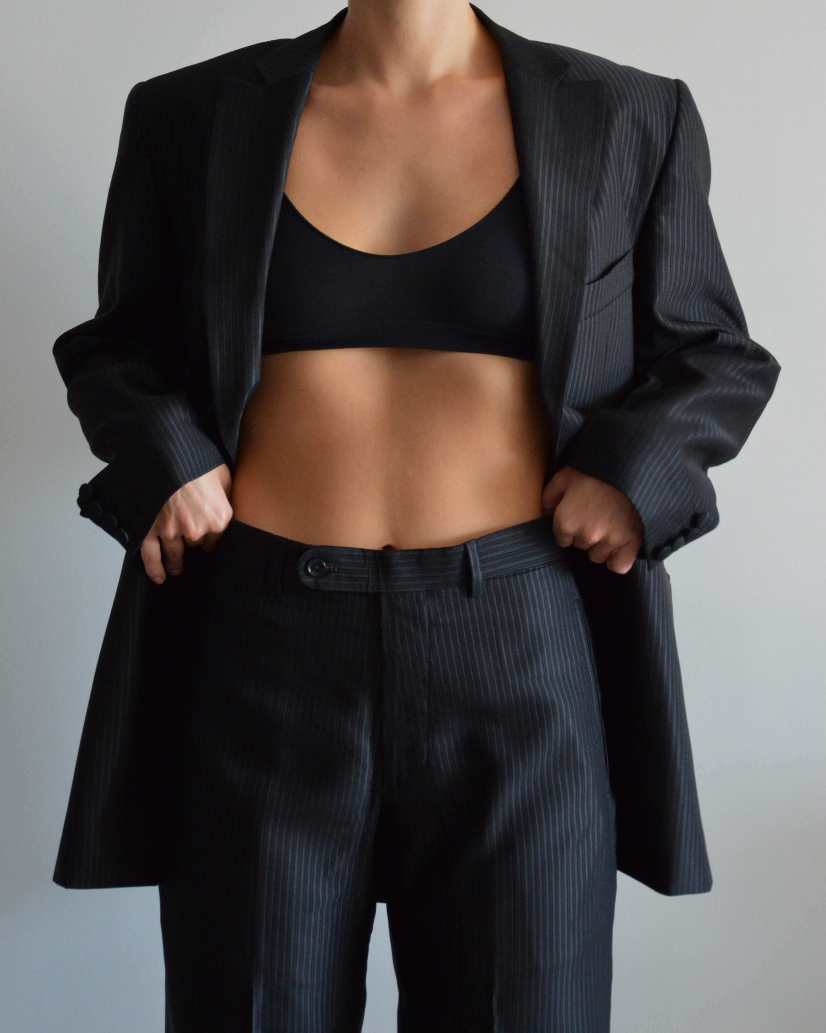 Vegan Suit - Black Smoking (M)