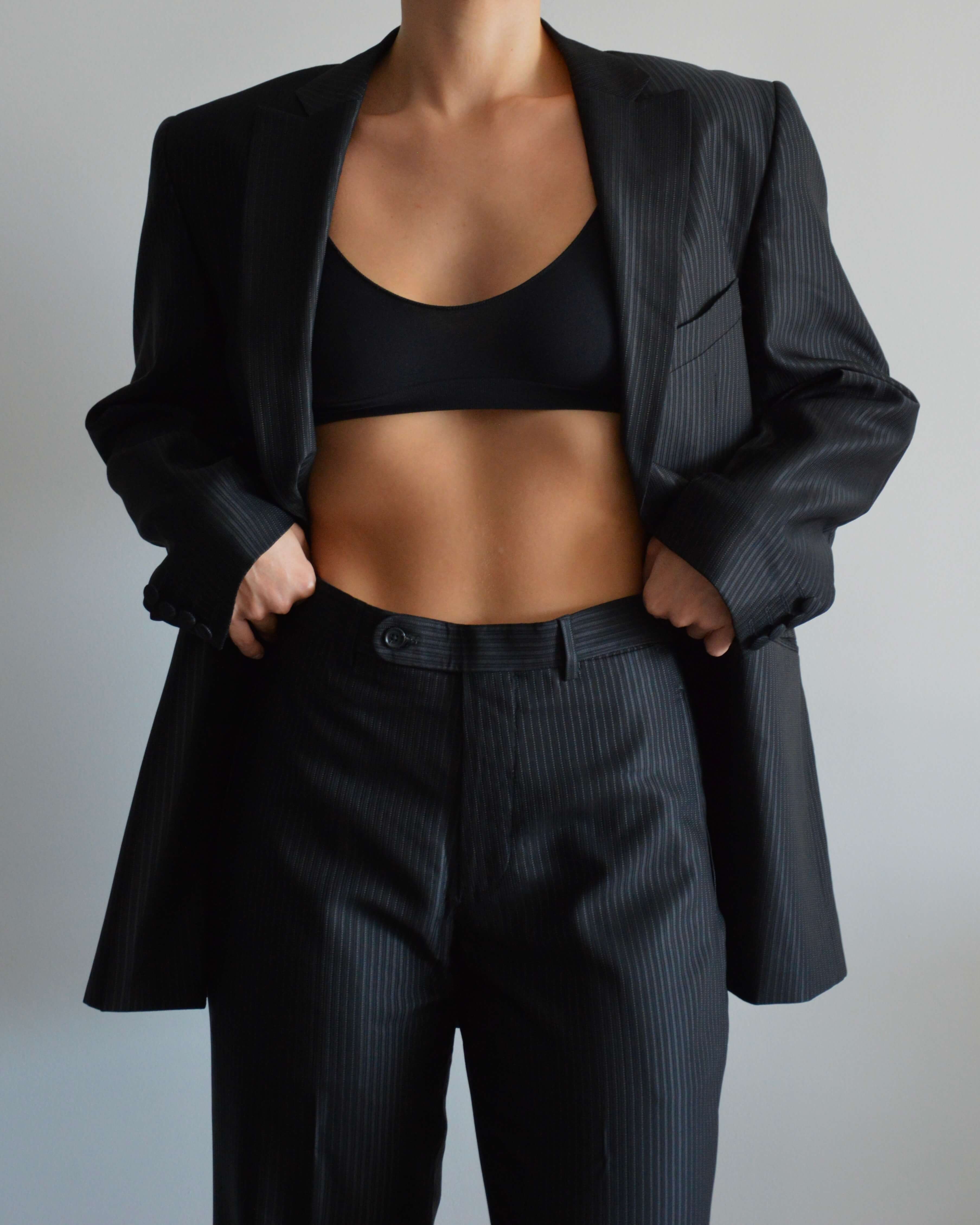 Vegan Suit - Black Smoking (M)