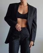 Vegan Suit - Black Smoking (M)