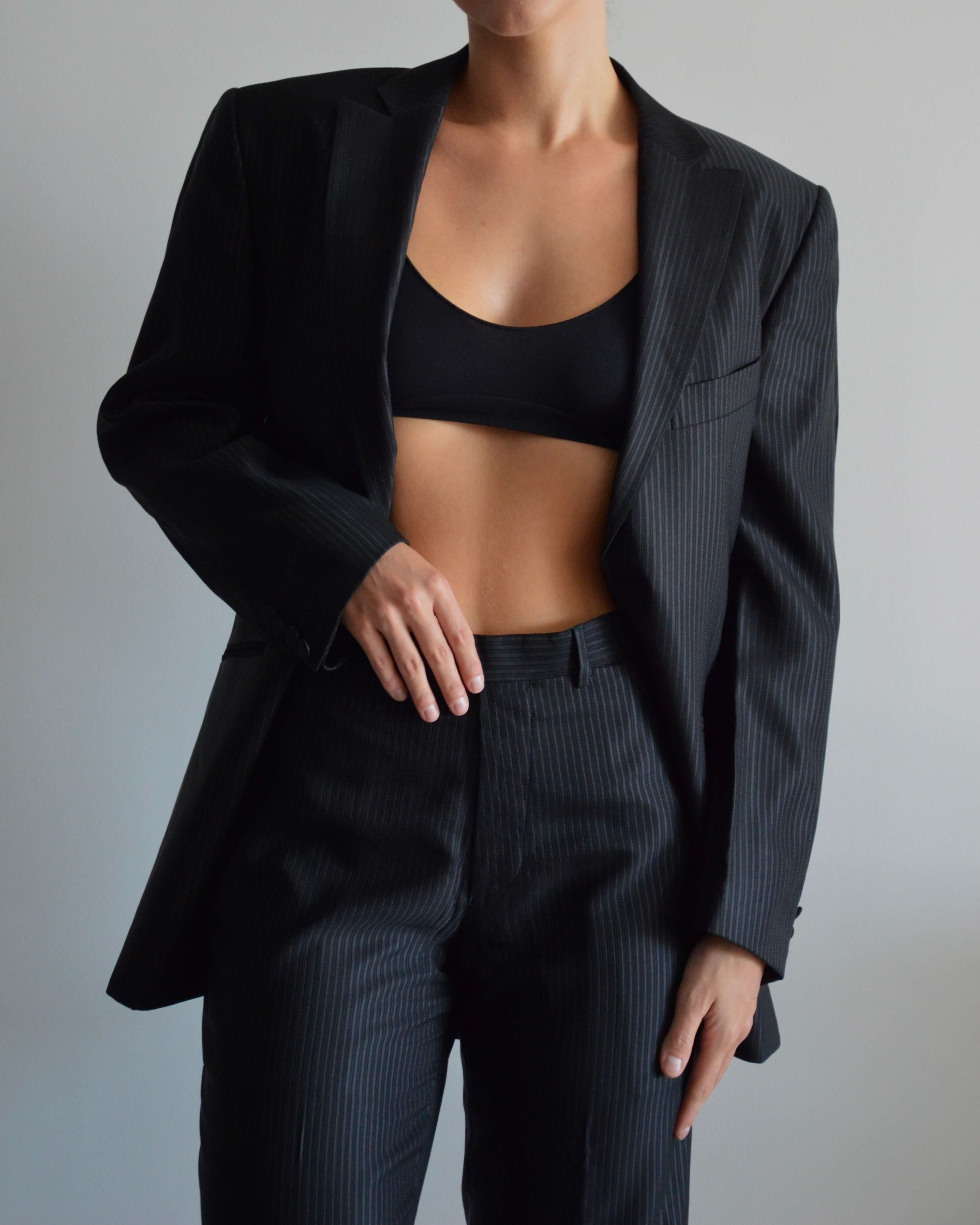 Vegan Suit - Black Smoking (M)