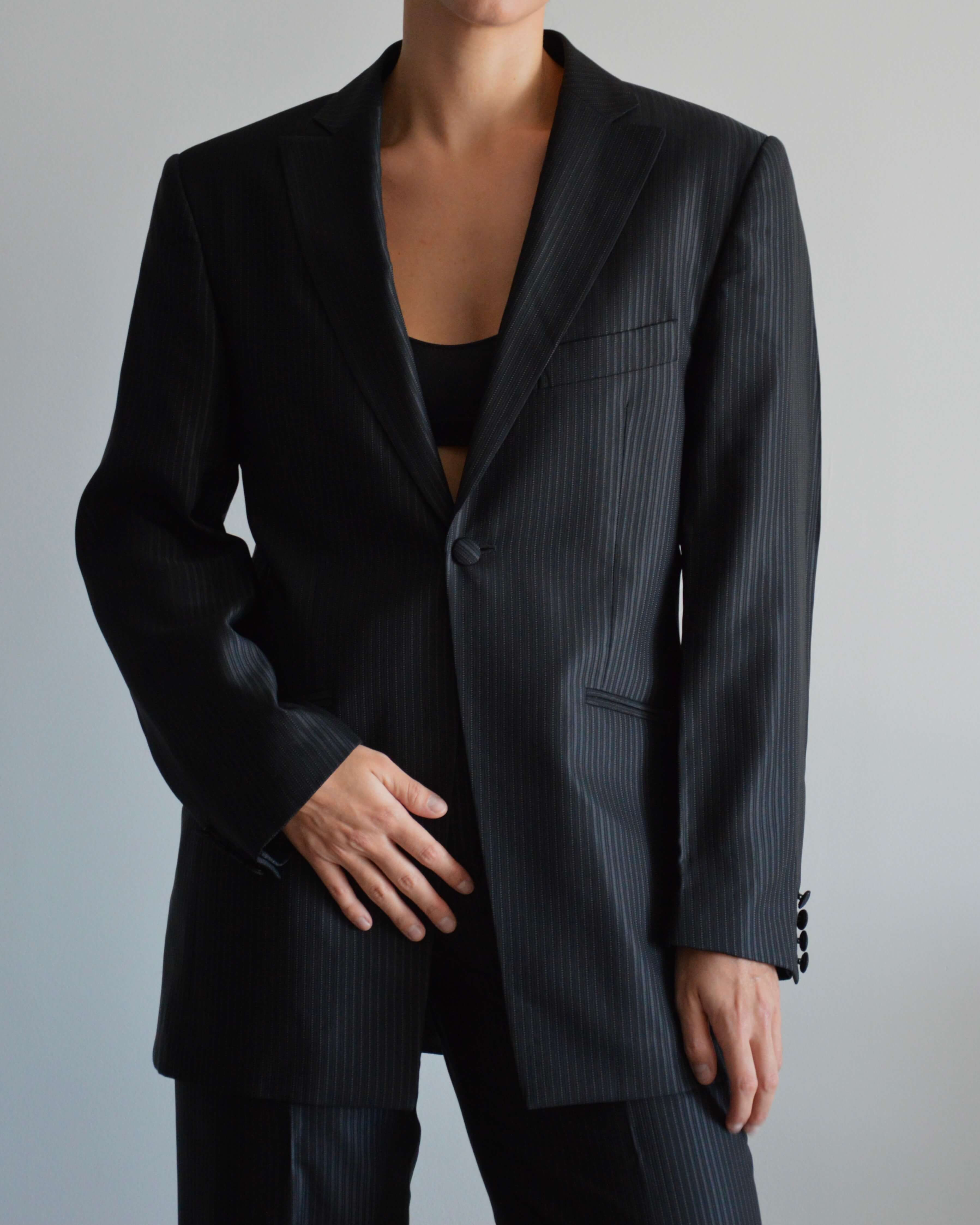 Vegan Suit - Black Smoking (M)