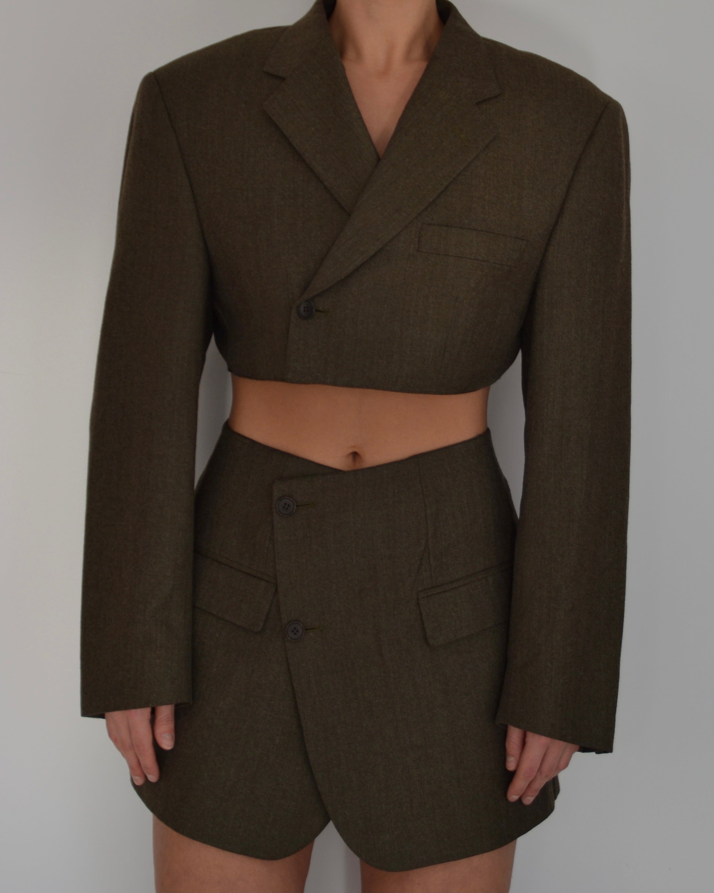 Blaset - Yves Saint Laurent verdâtre (S/M)