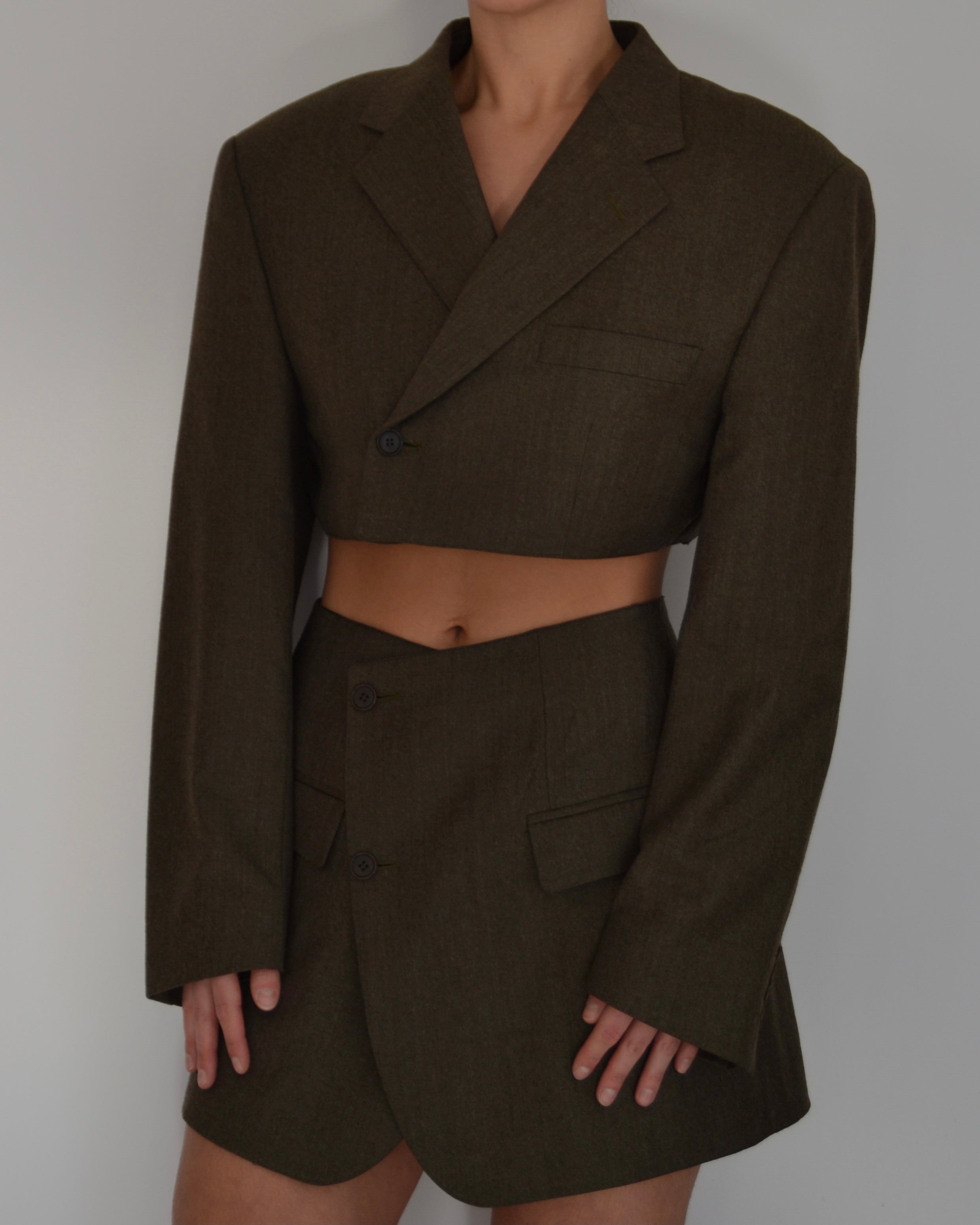 Blaset - Yves Saint Laurent verdâtre (S/M)