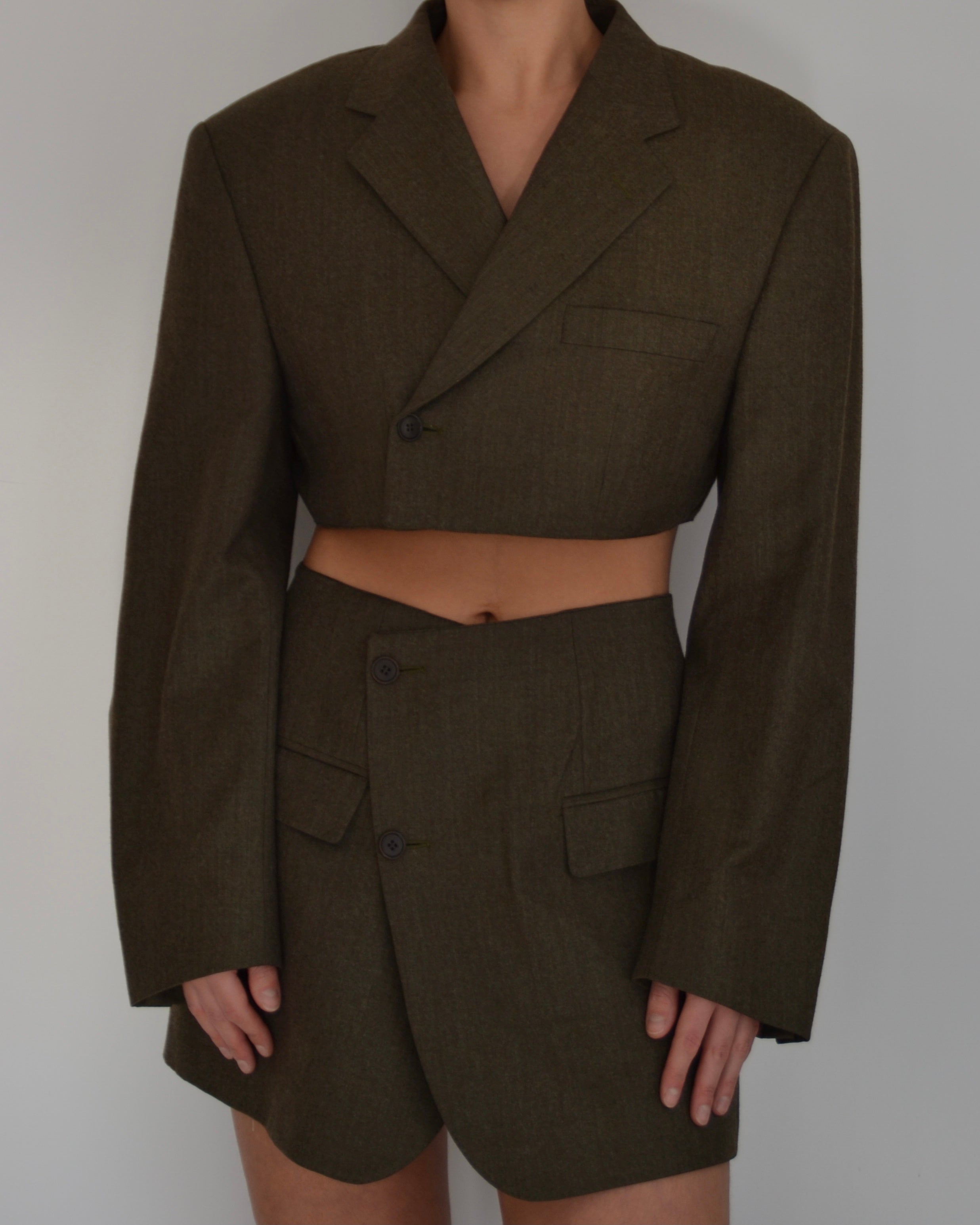 Blaset - Yves Saint Laurent verdâtre (S/M)