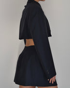 Blaset with vest - navy (S/M)