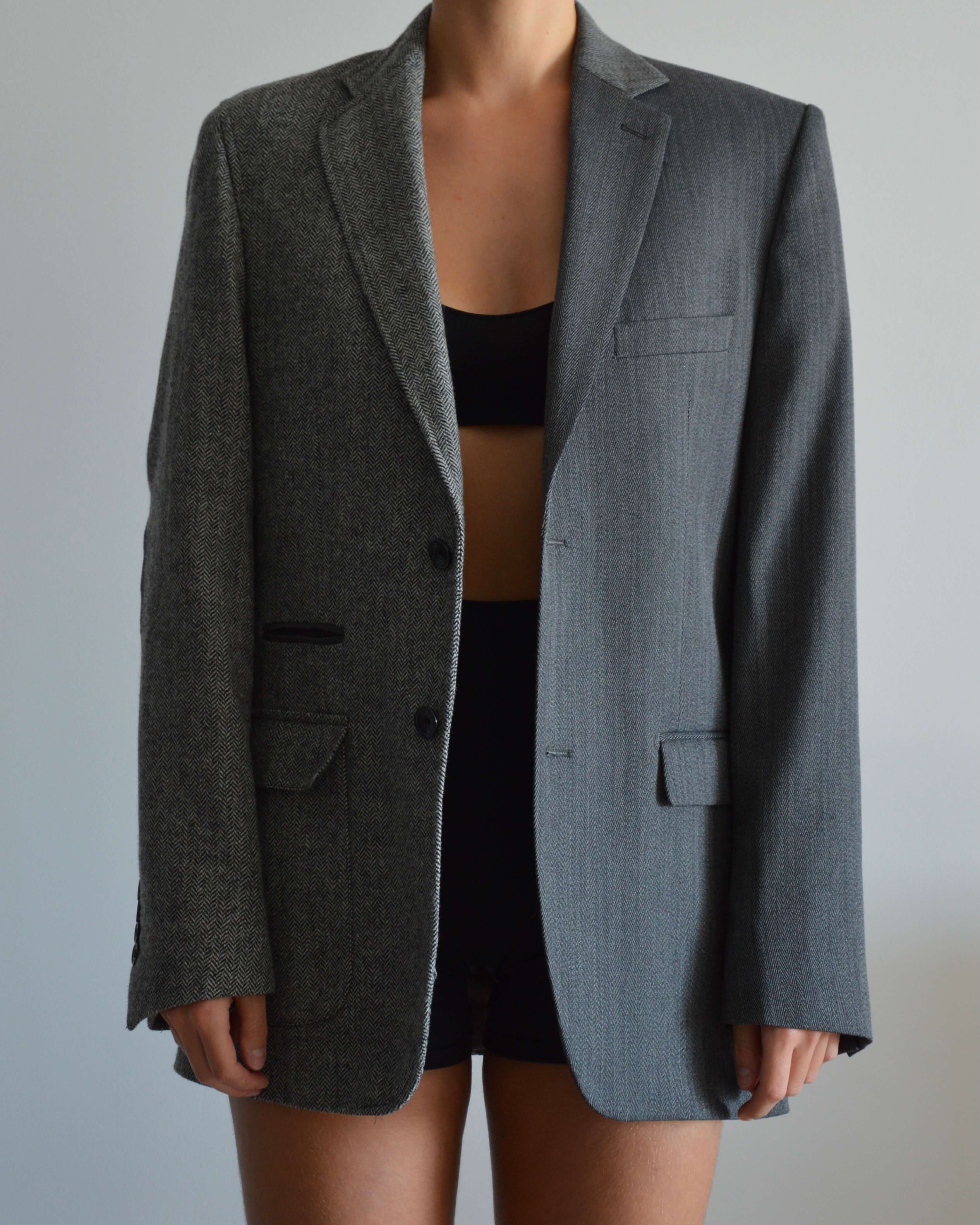 Blazer DUO - Gris bicolore (S/L)