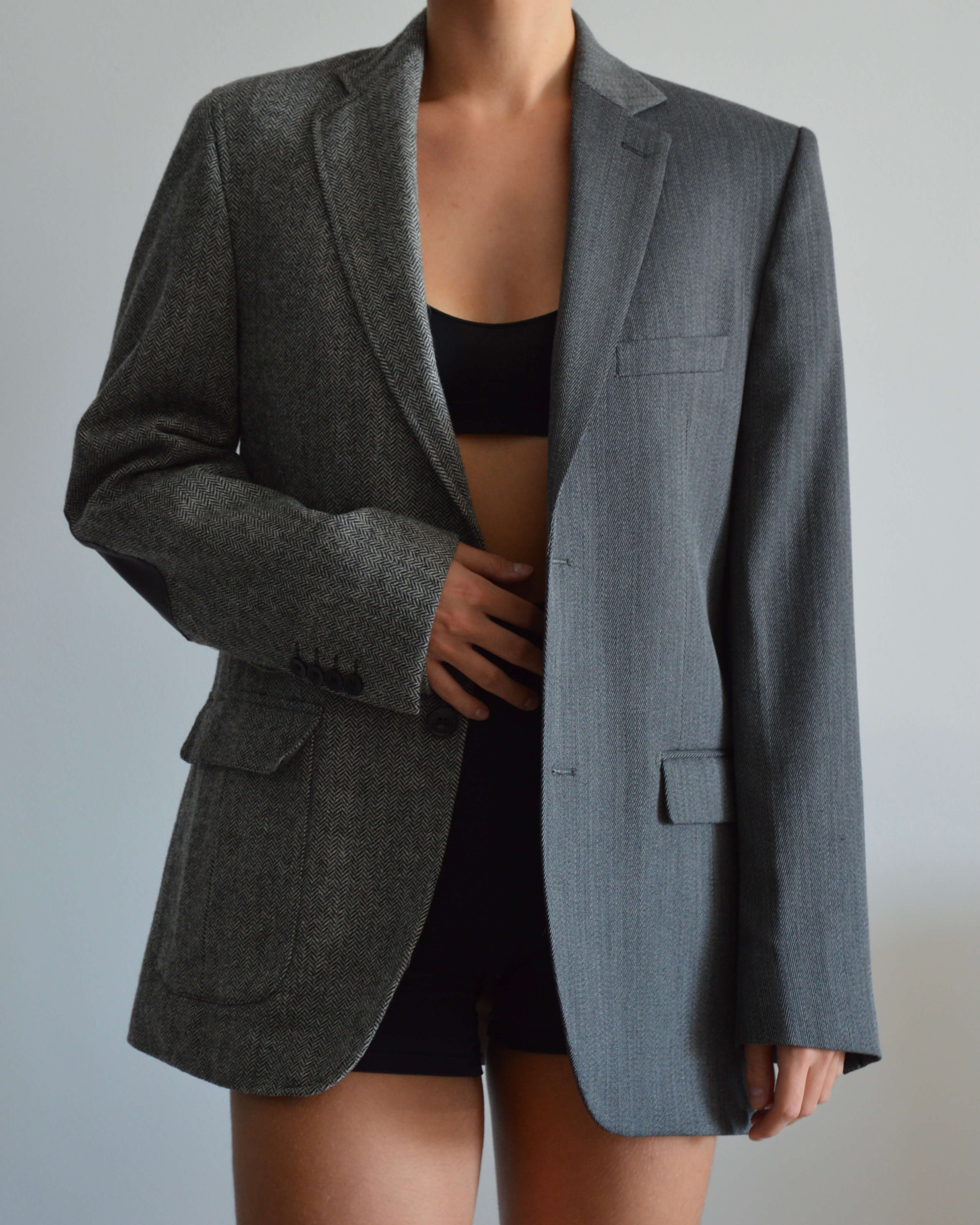 Blazer DUO - Gris bicolore (S/L)