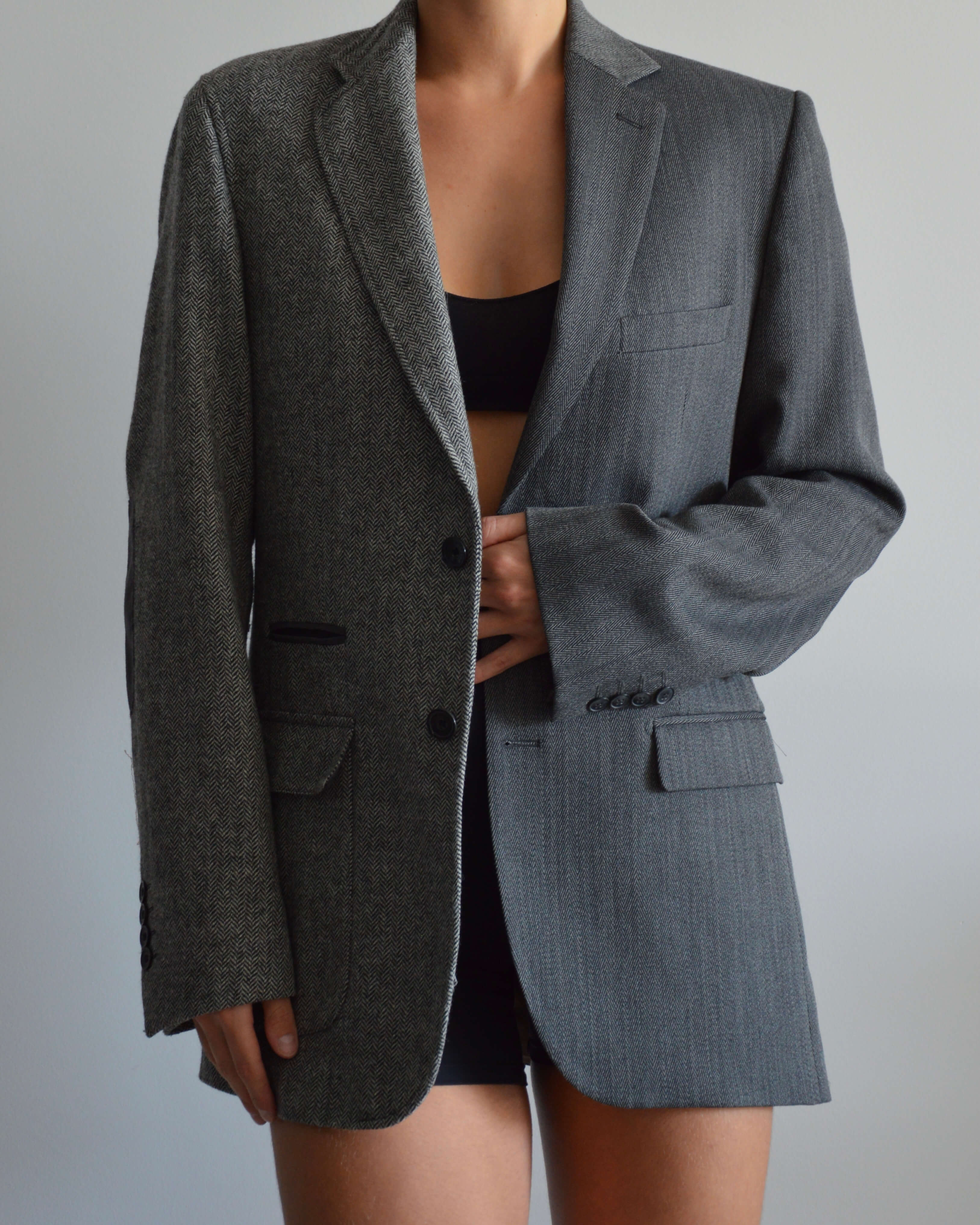 Blazer DUO - Gris bicolore (S/L)