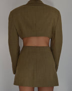 Blaset with vest - gold (S/M)