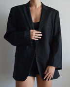 DUO Blazer - Black & Plaid (M/XL)