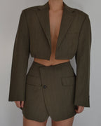Blaset - Hermoso forro beige verdoso (S/M)