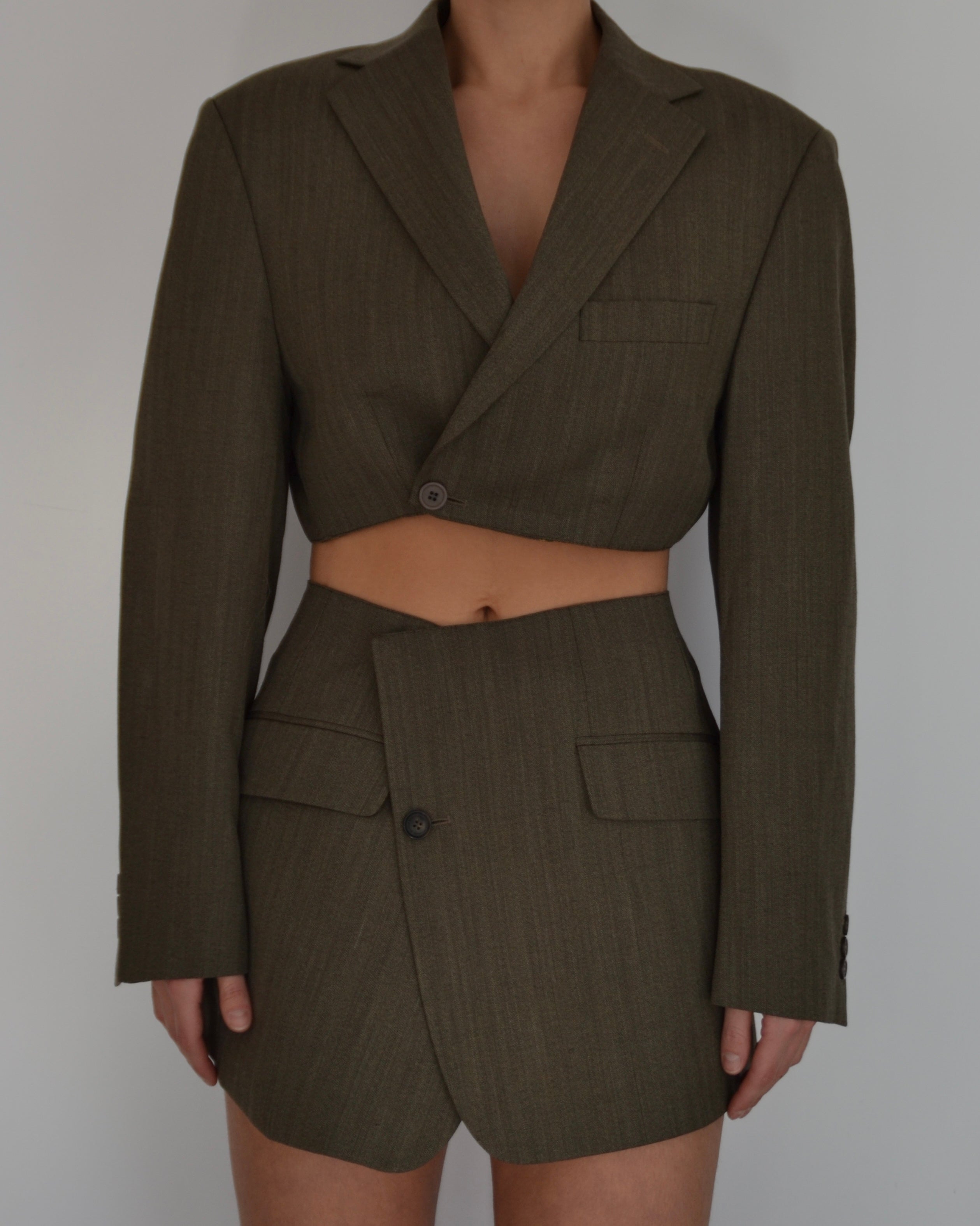 Blaset - doublure beige verdâtre magnifique (S/M)