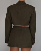 Blaset - Hermoso forro beige verdoso (S/M)