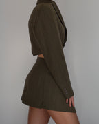 Blaset - Hermoso forro beige verdoso (S/M)