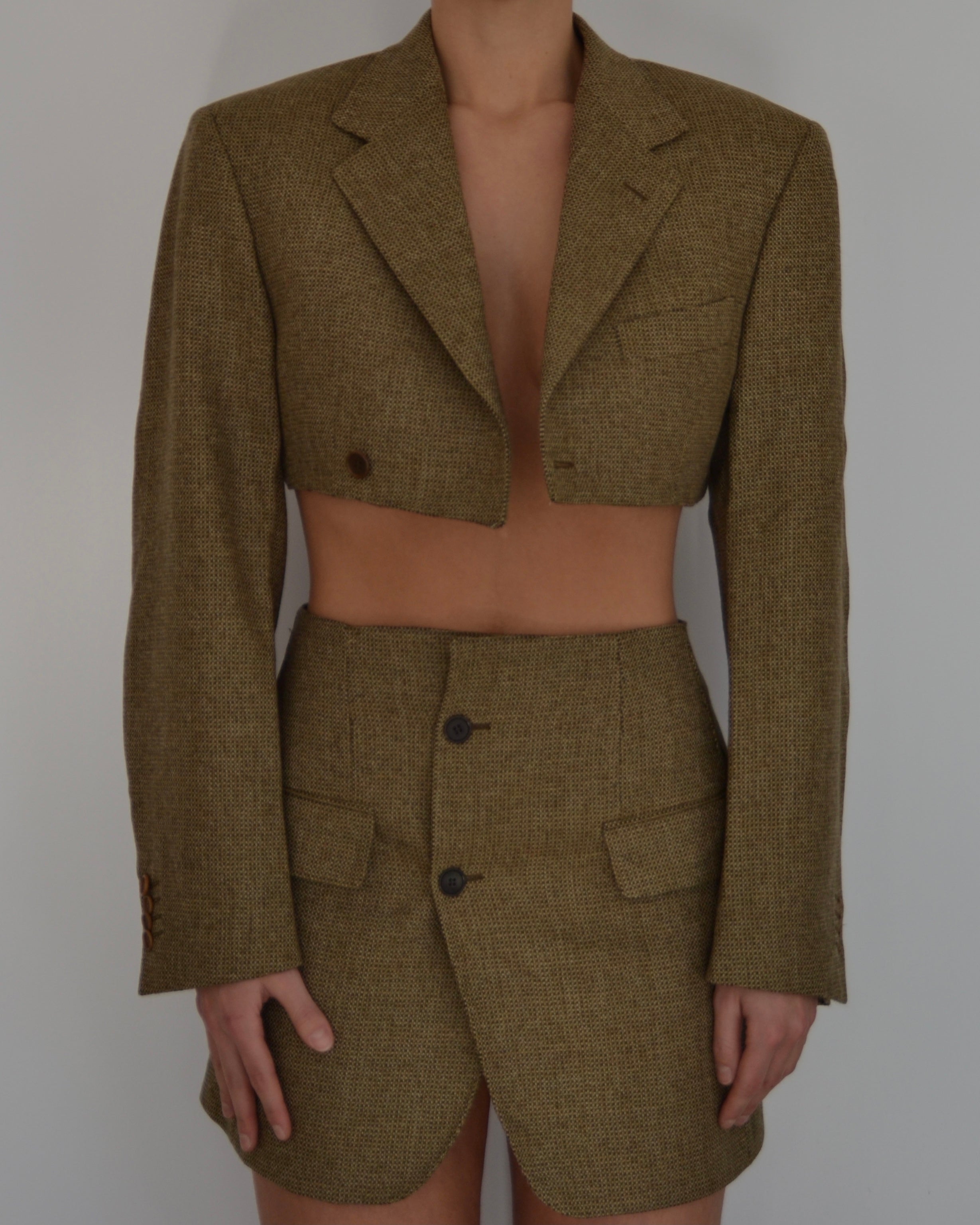 Blaset - mezcla de verde claro (XS/S)