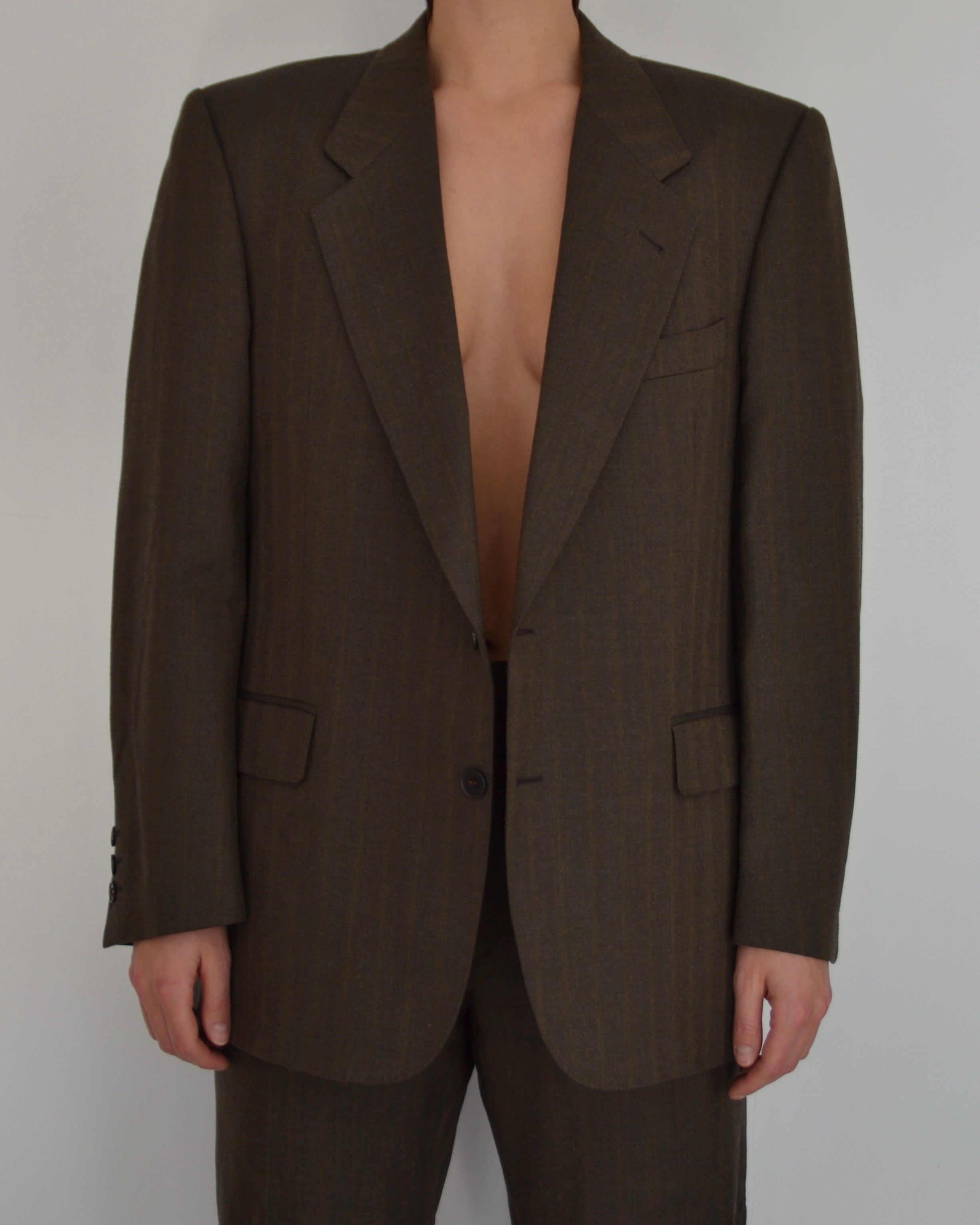 Suit - reworked beautiful brown (S/M)