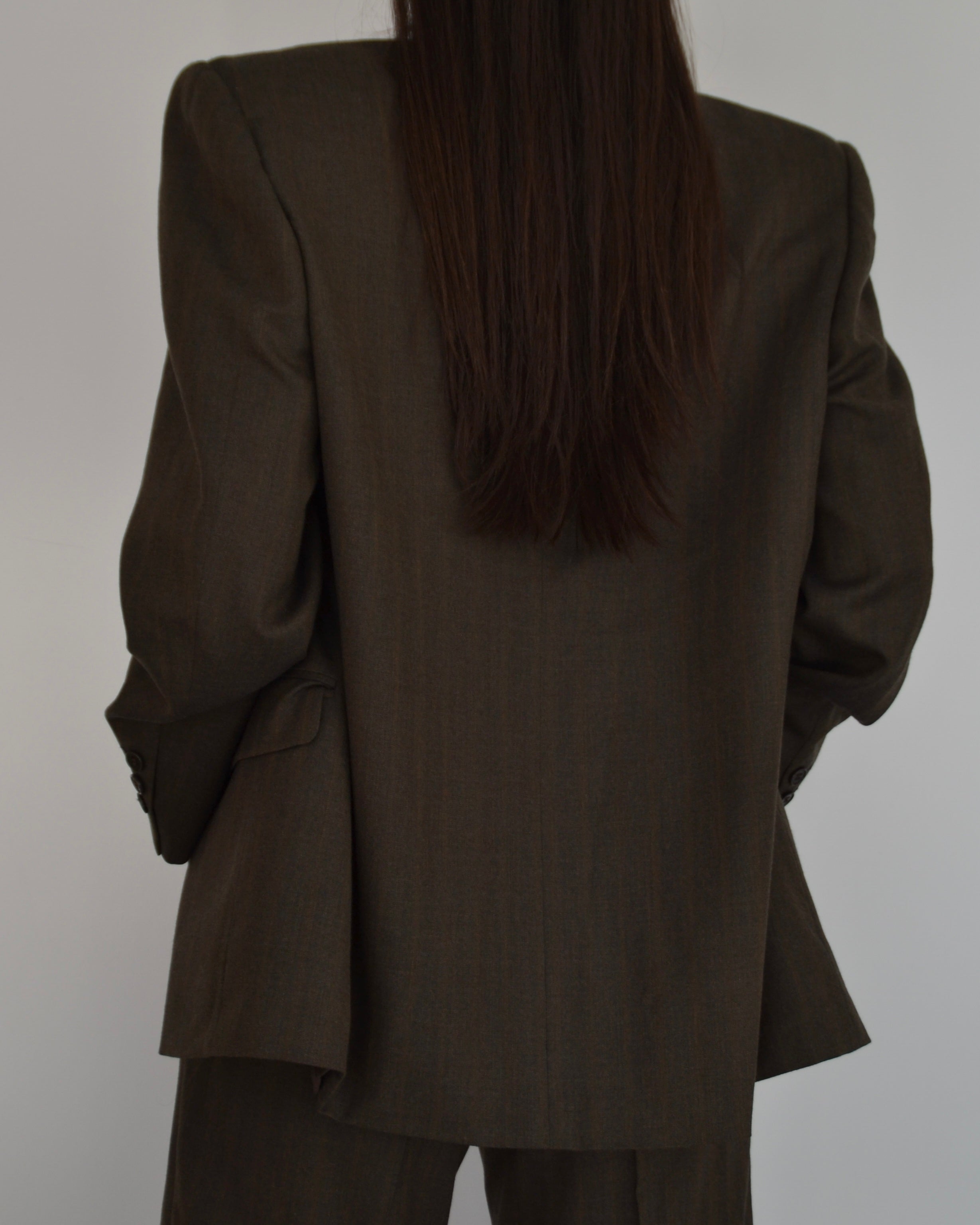 Suit - reworked beautiful brown (S/M)