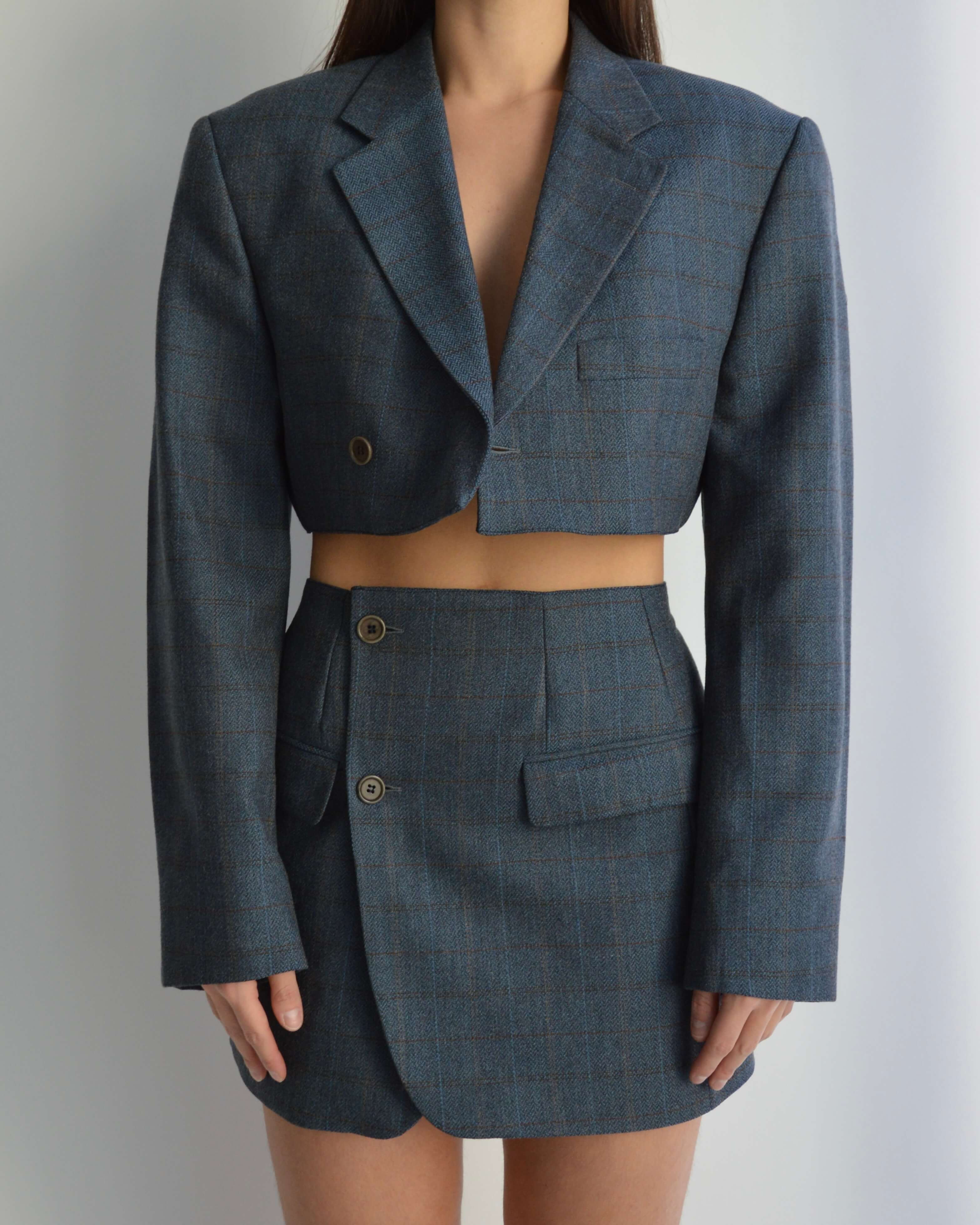 Blaset - Perfect Plaid Blue (XS/S)