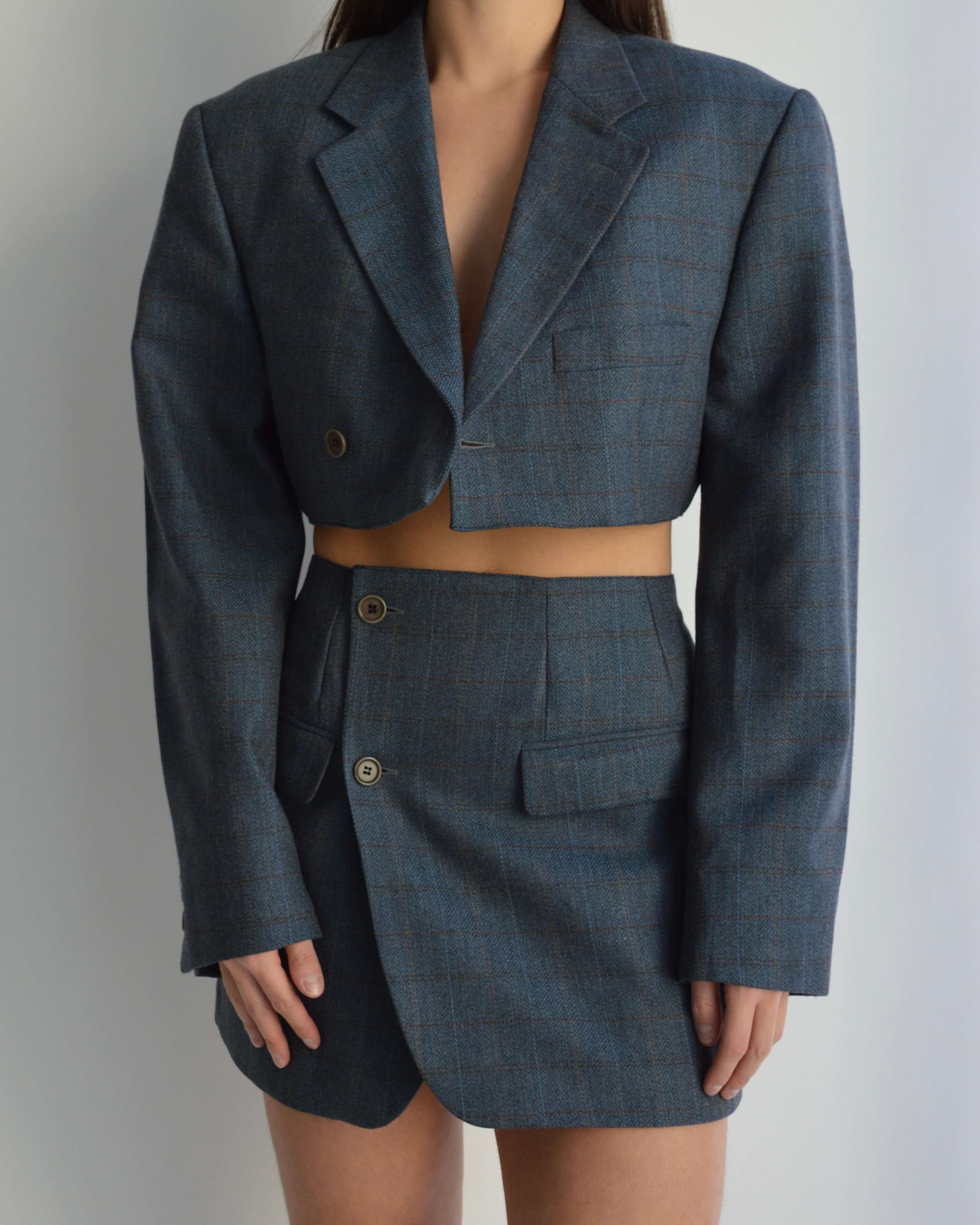 Blaset - Perfect Plaid Blue (XS/S)
