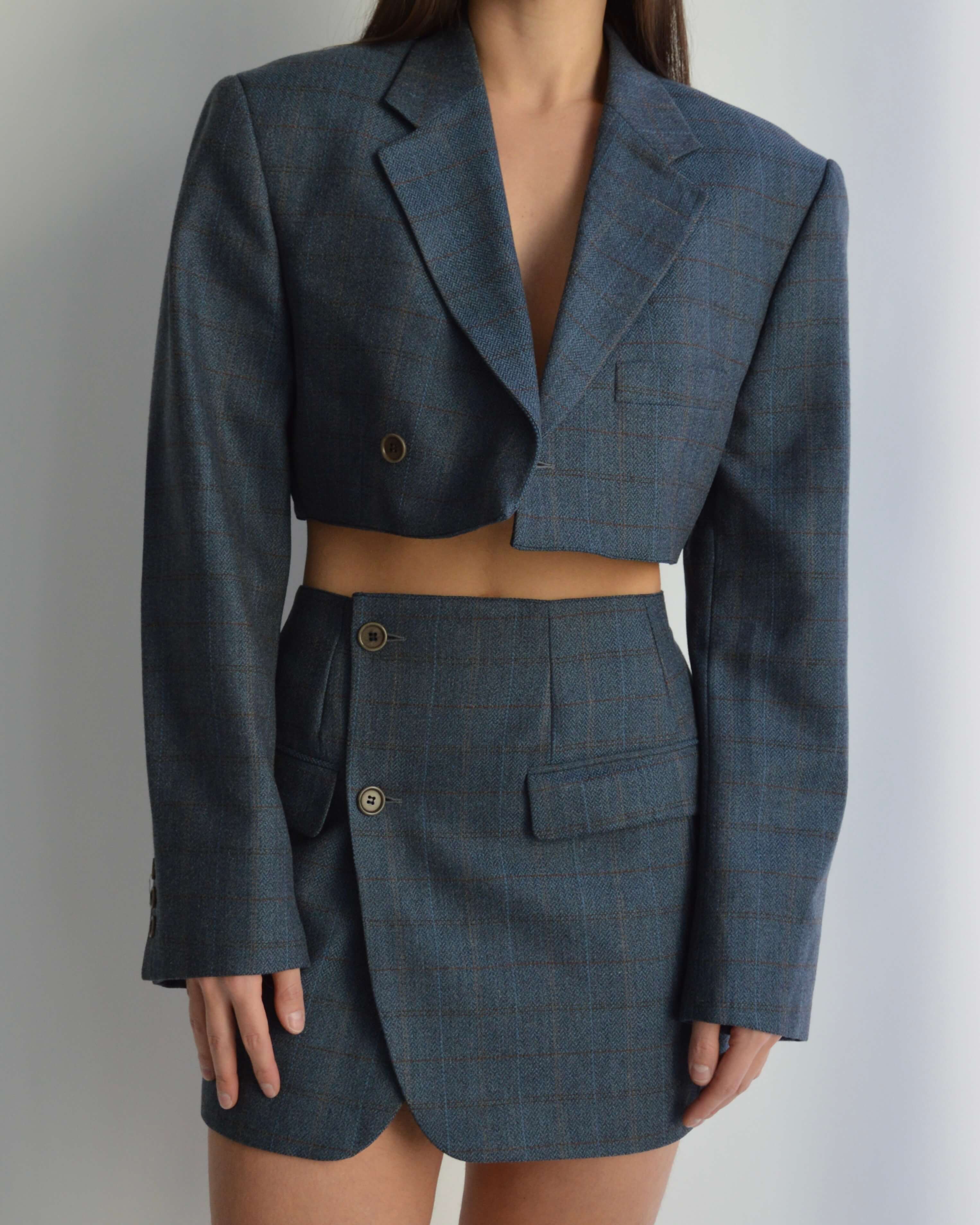 Blaset - Perfect Plaid Blue (XS/S)