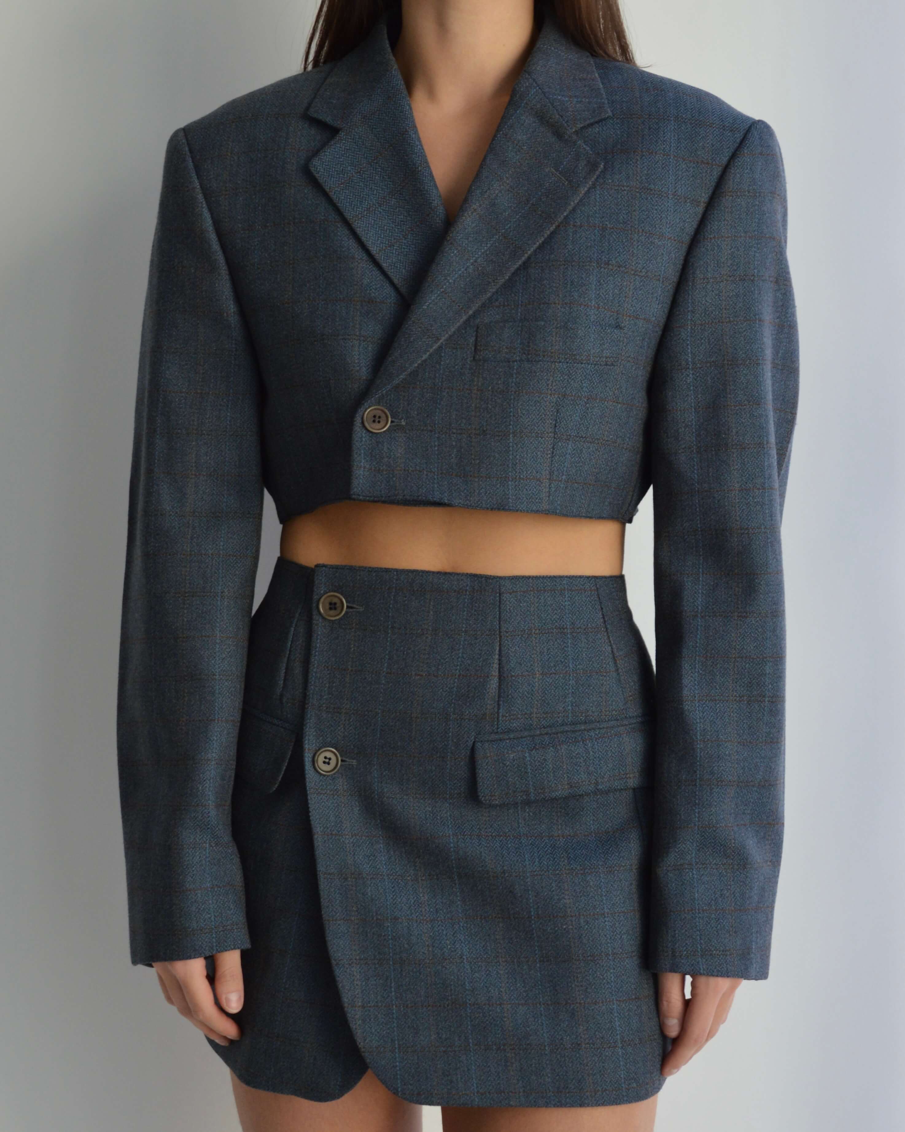 Blaset - Perfect Plaid Blue (XS/S)