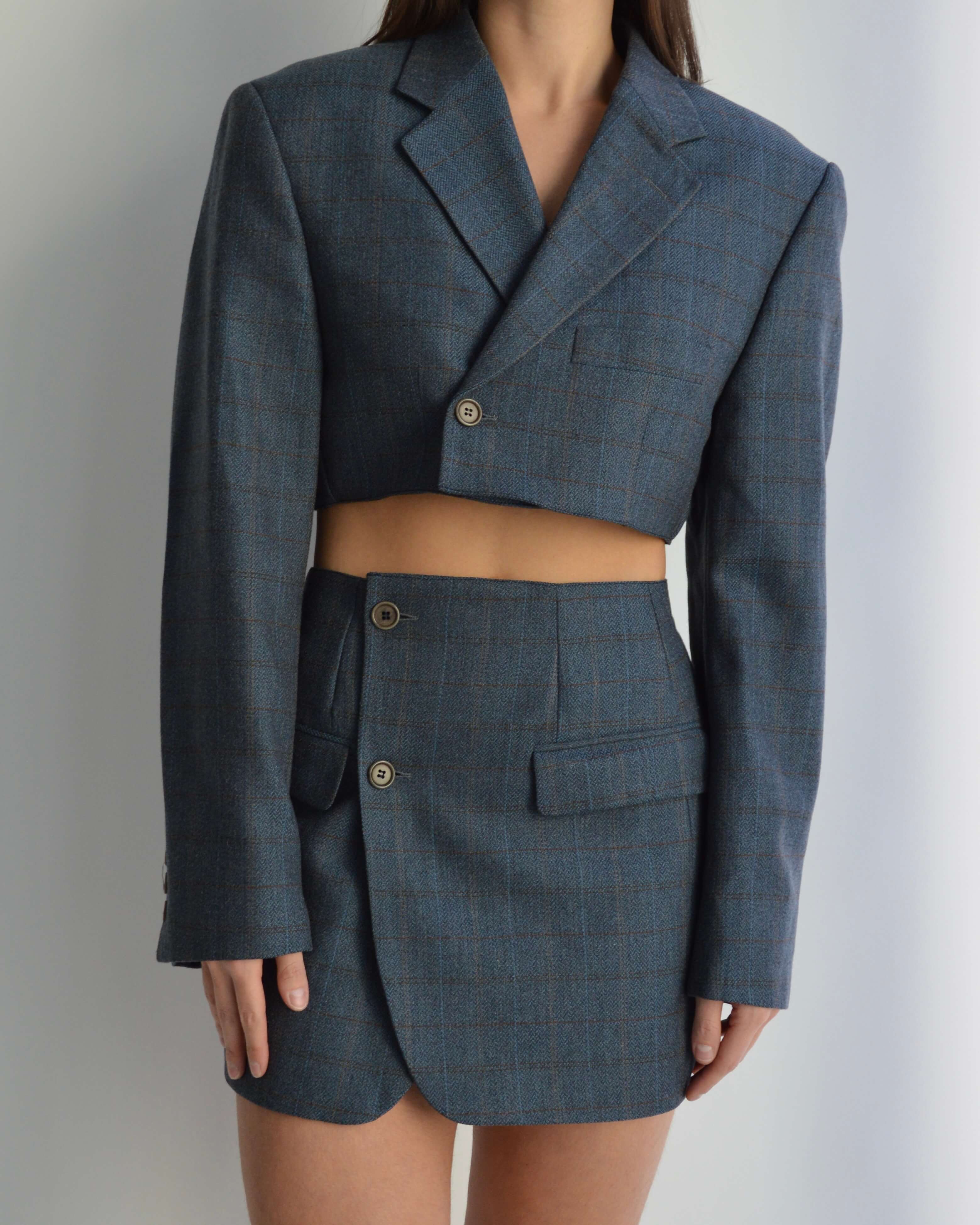 Blaset - Perfect Plaid Blue (XS/S)