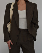Suit - reworked beautiful brown (S/M)