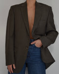 Blazer - chocolate cashmere duo (S/L)