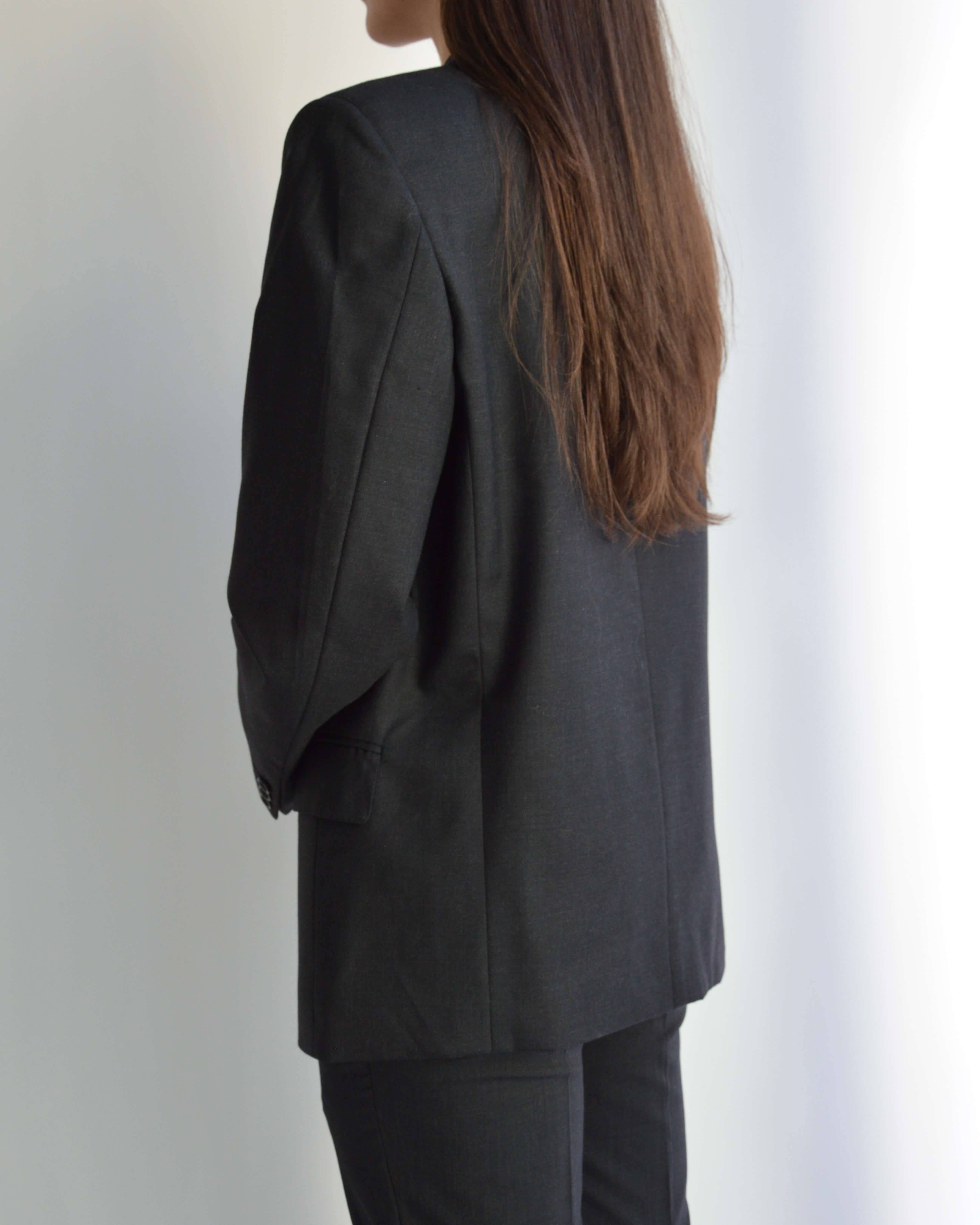 Suit - Double Breasted Black (S/M)