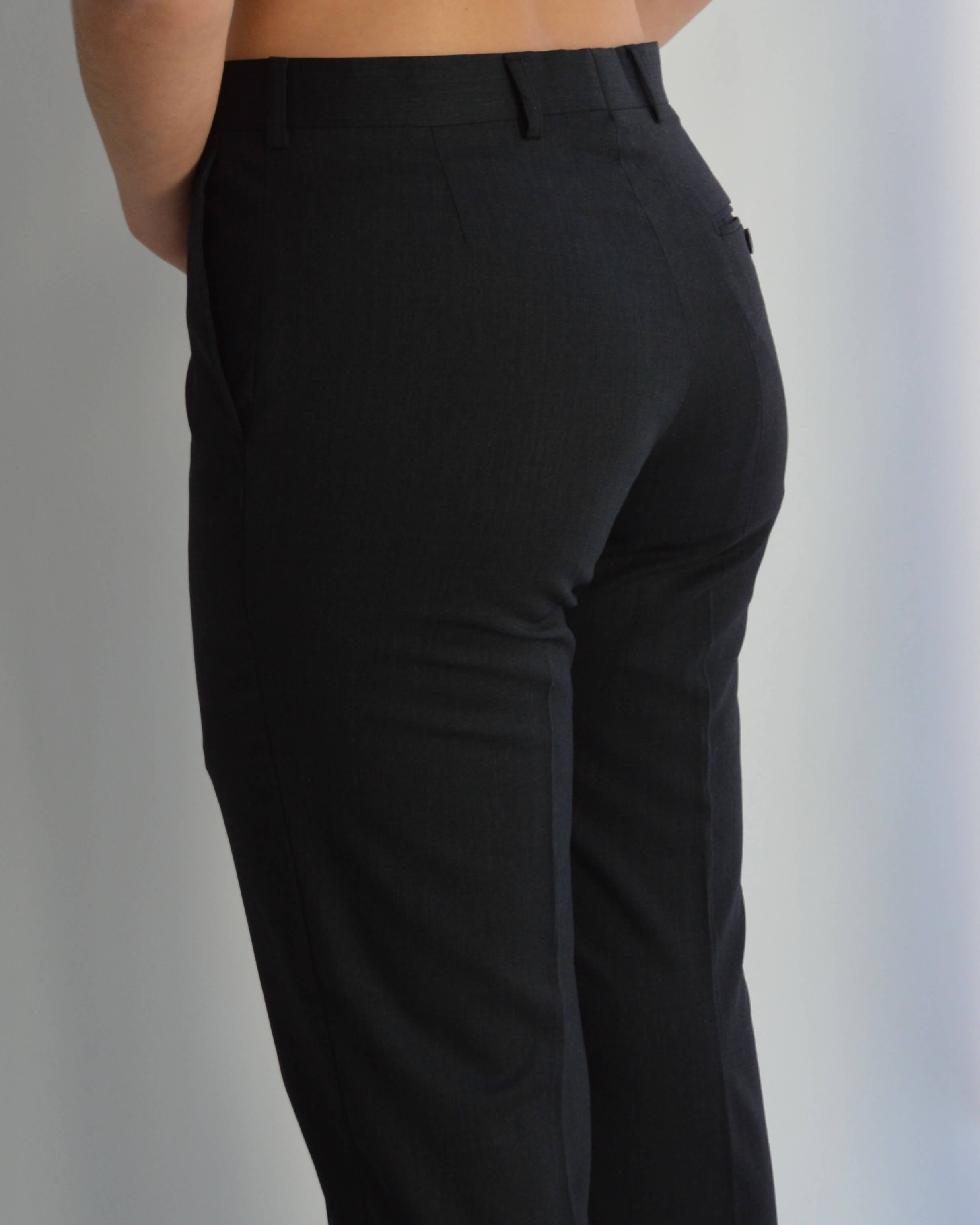 Suit - Double Breasted Black (S/M)