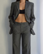 Suit - Gray White Lines (XS/M)