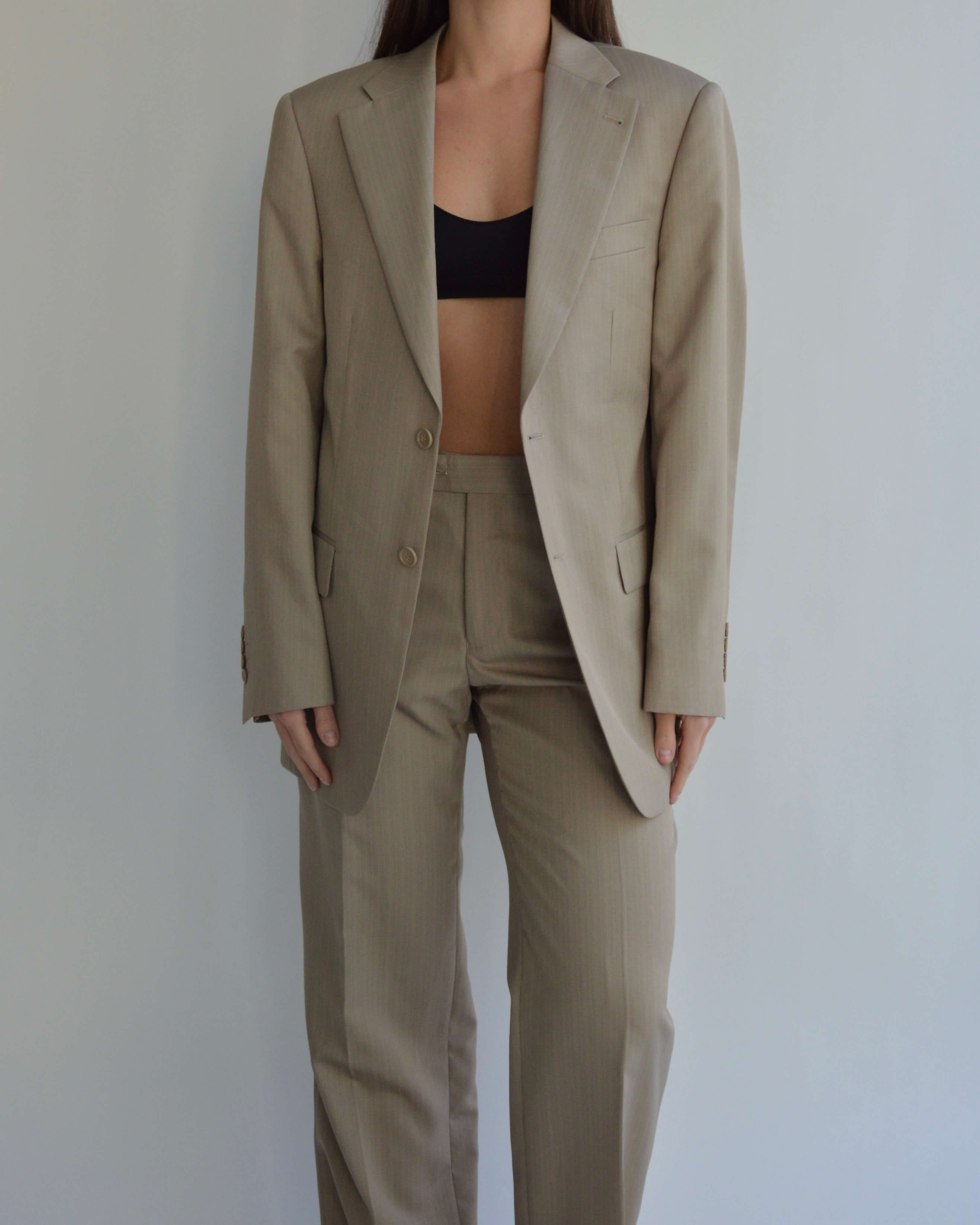 Vegan Suit - Beige (S/L)