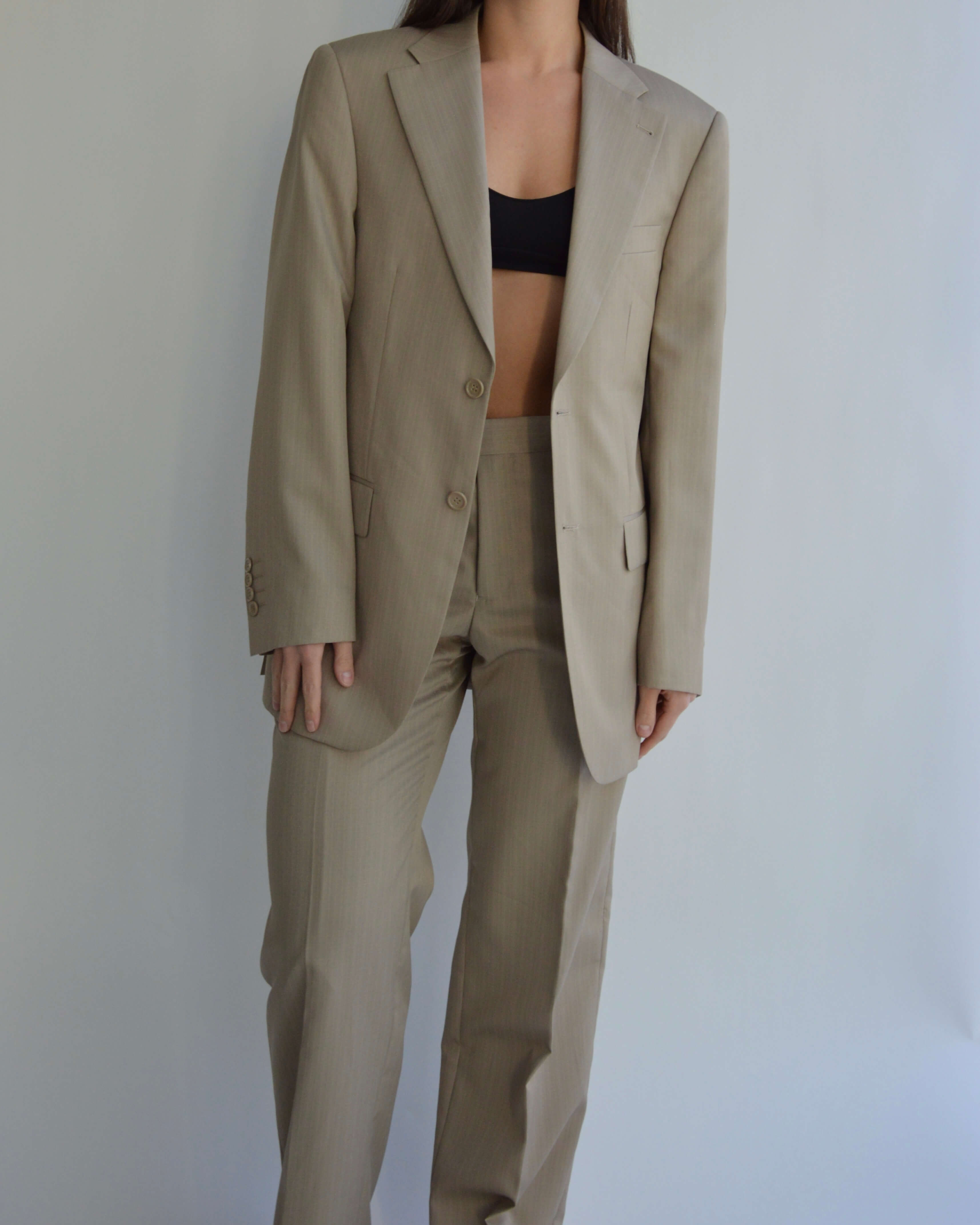 Vegan Suit - Beige (S/L)