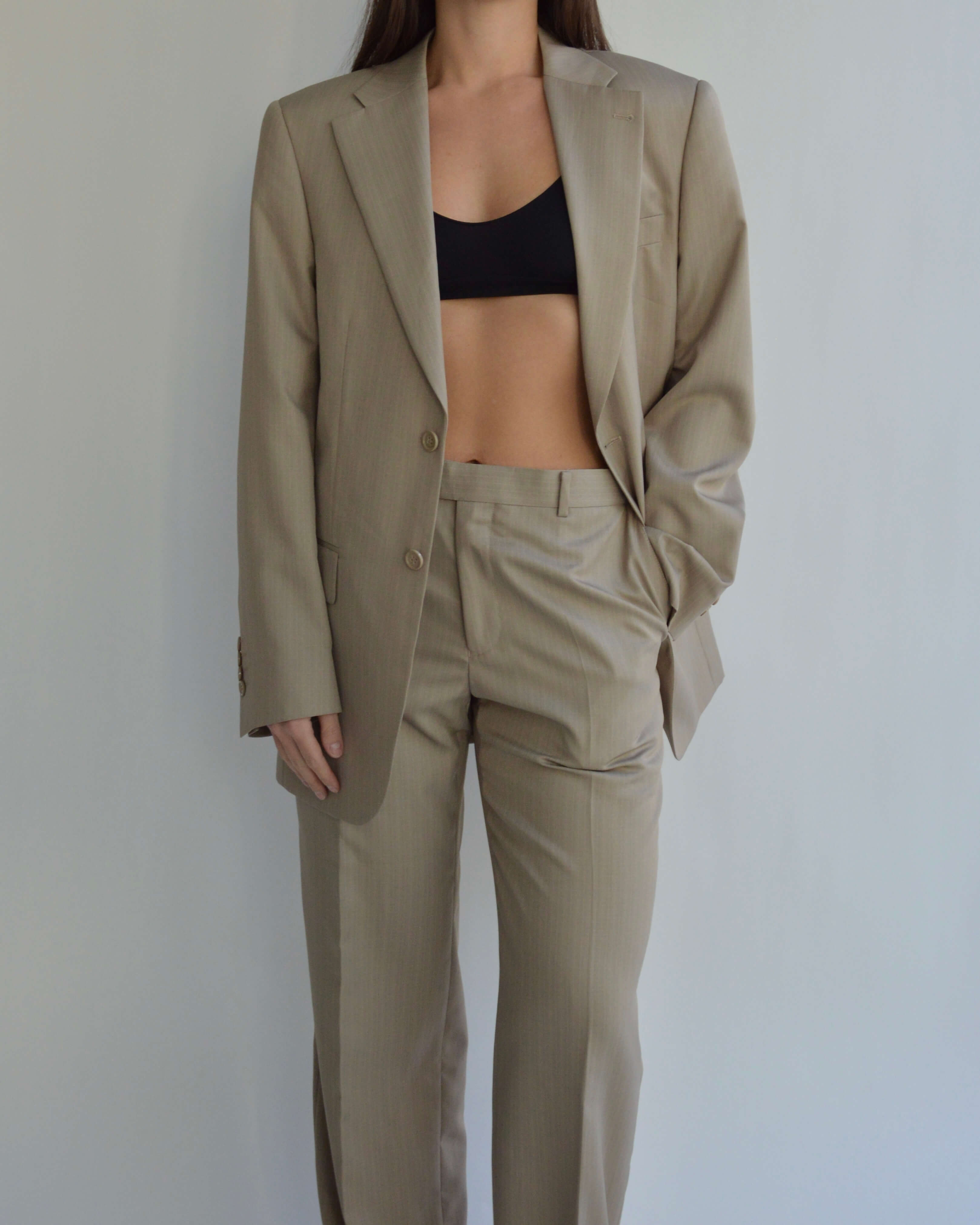 Vegan Suit - Beige (S/L)