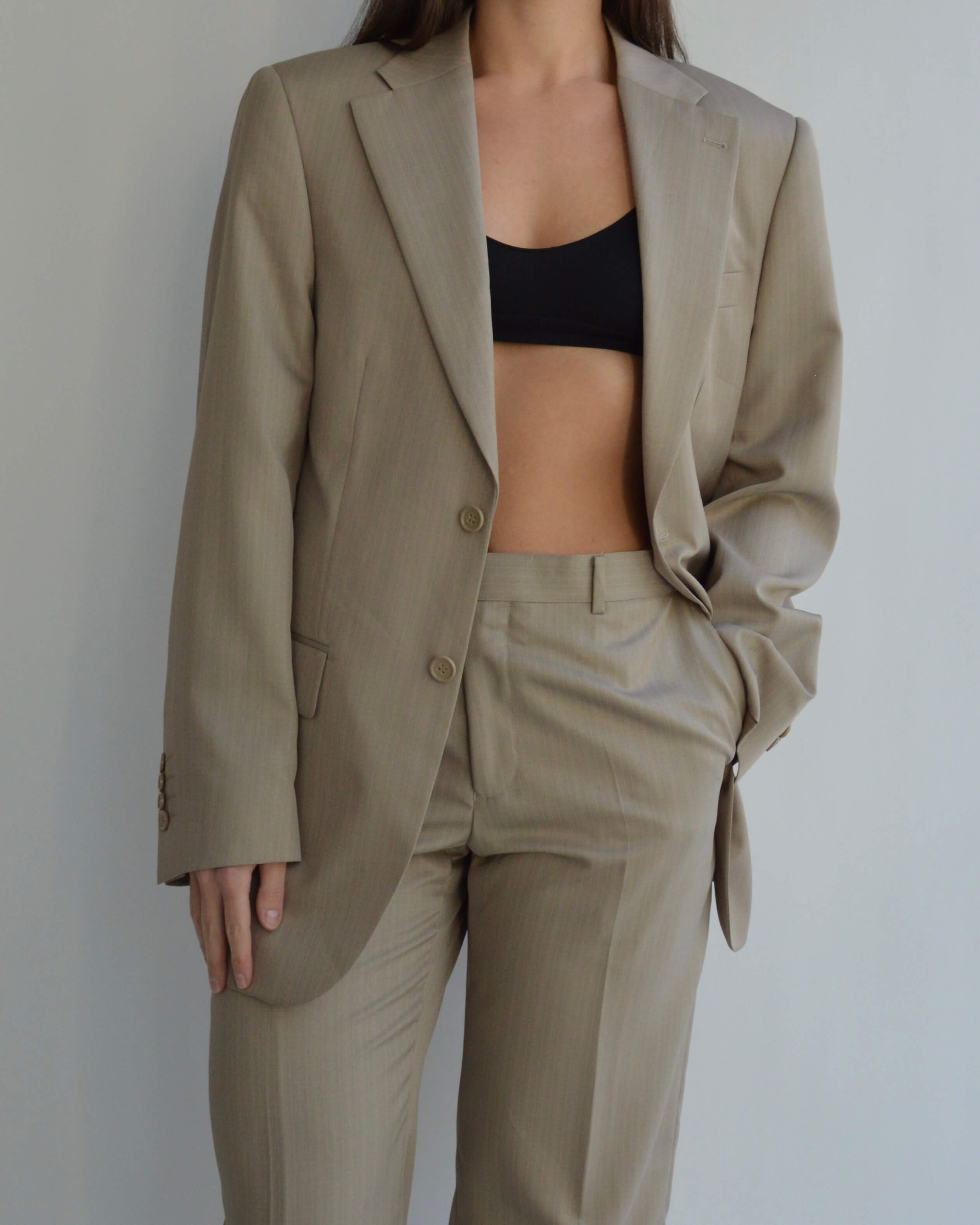 Vegan Suit - Beige (S/L)