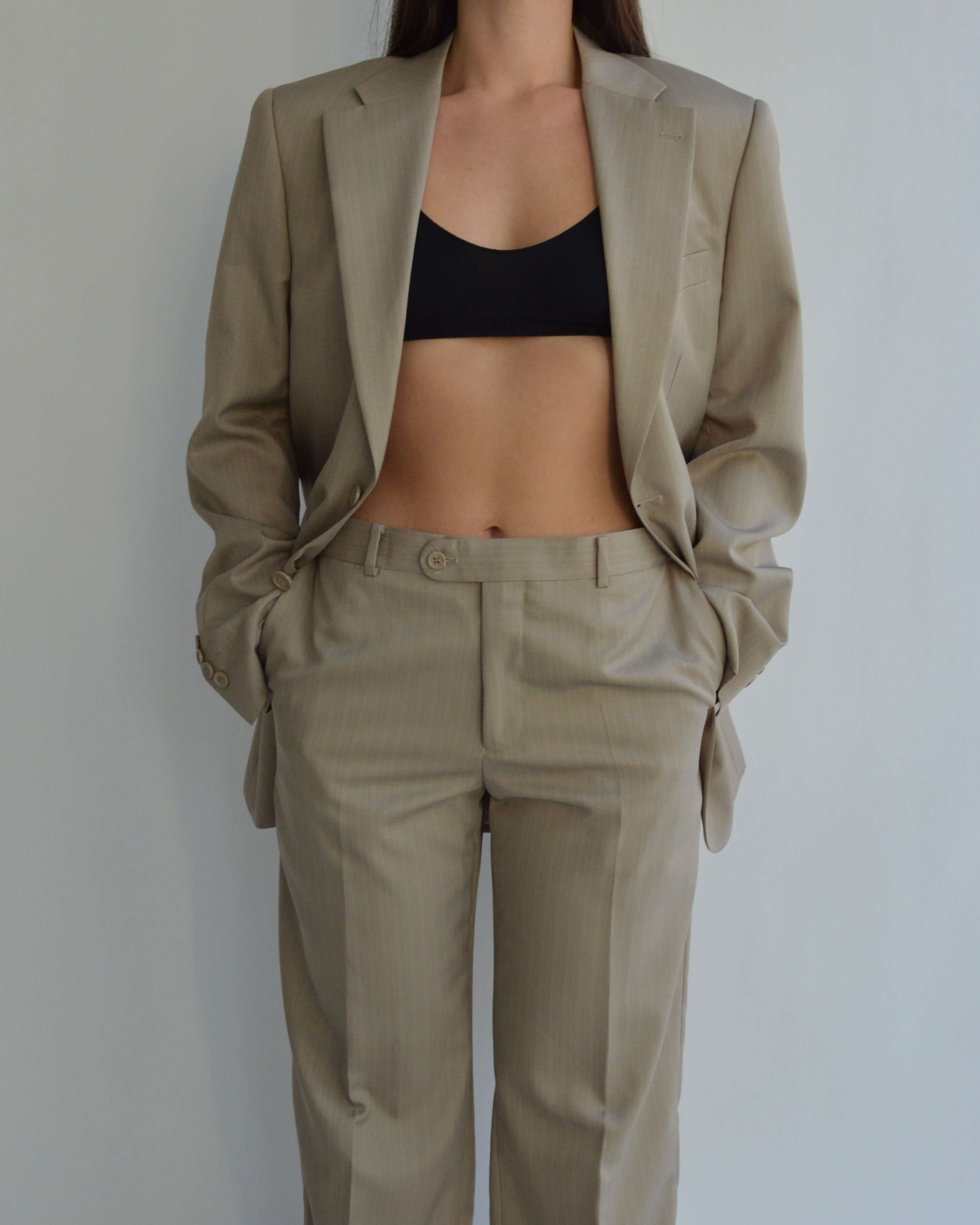 Vegan Suit - Beige (S/L)