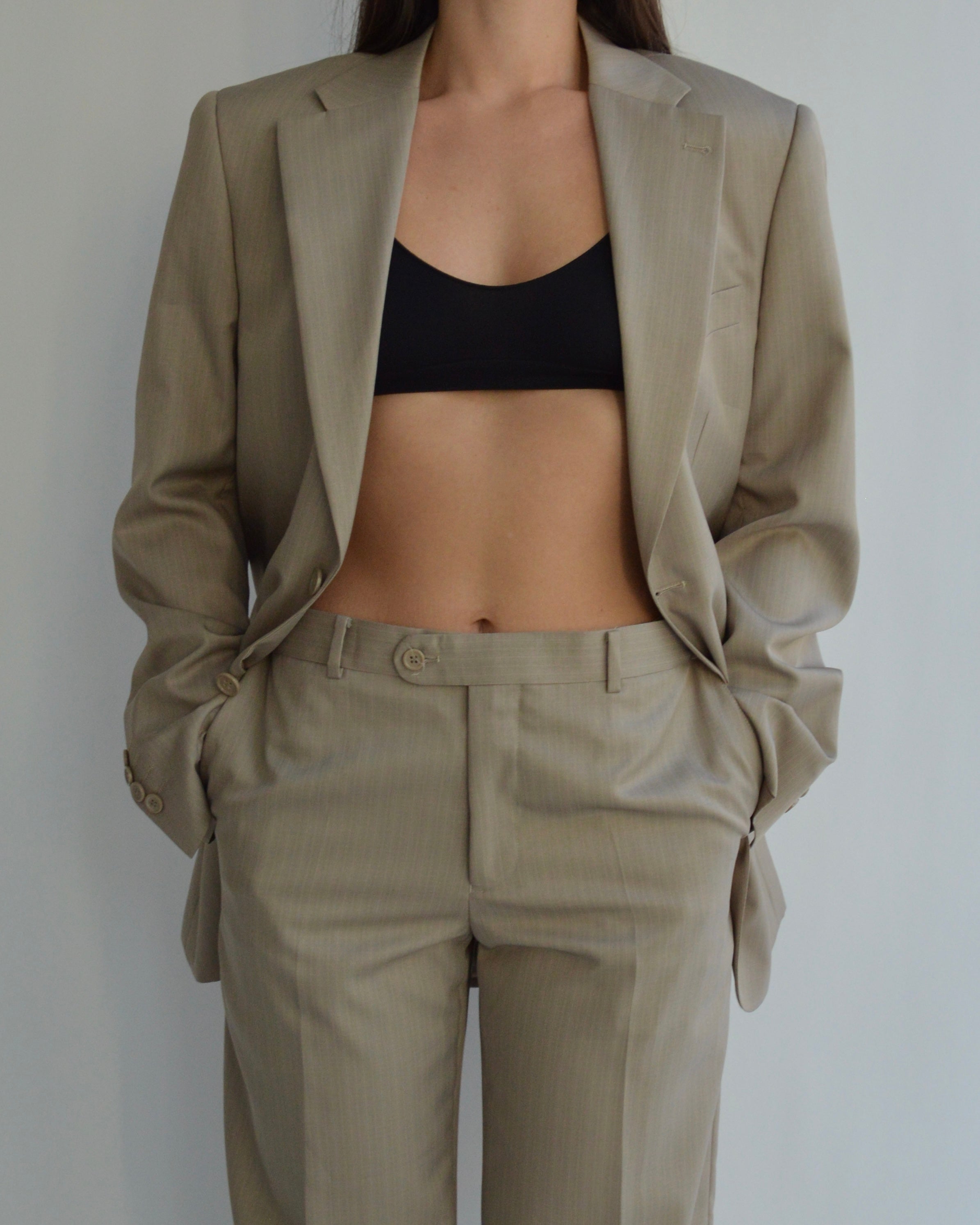 Vegan Suit - Beige (S/L)