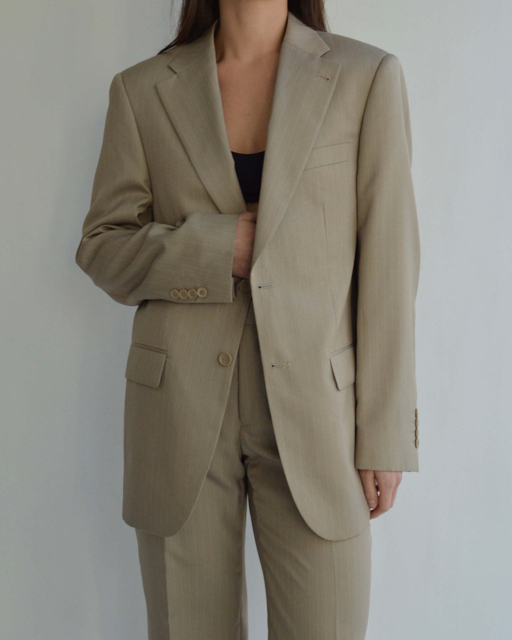 Vegan Suit - Beige (S/L)