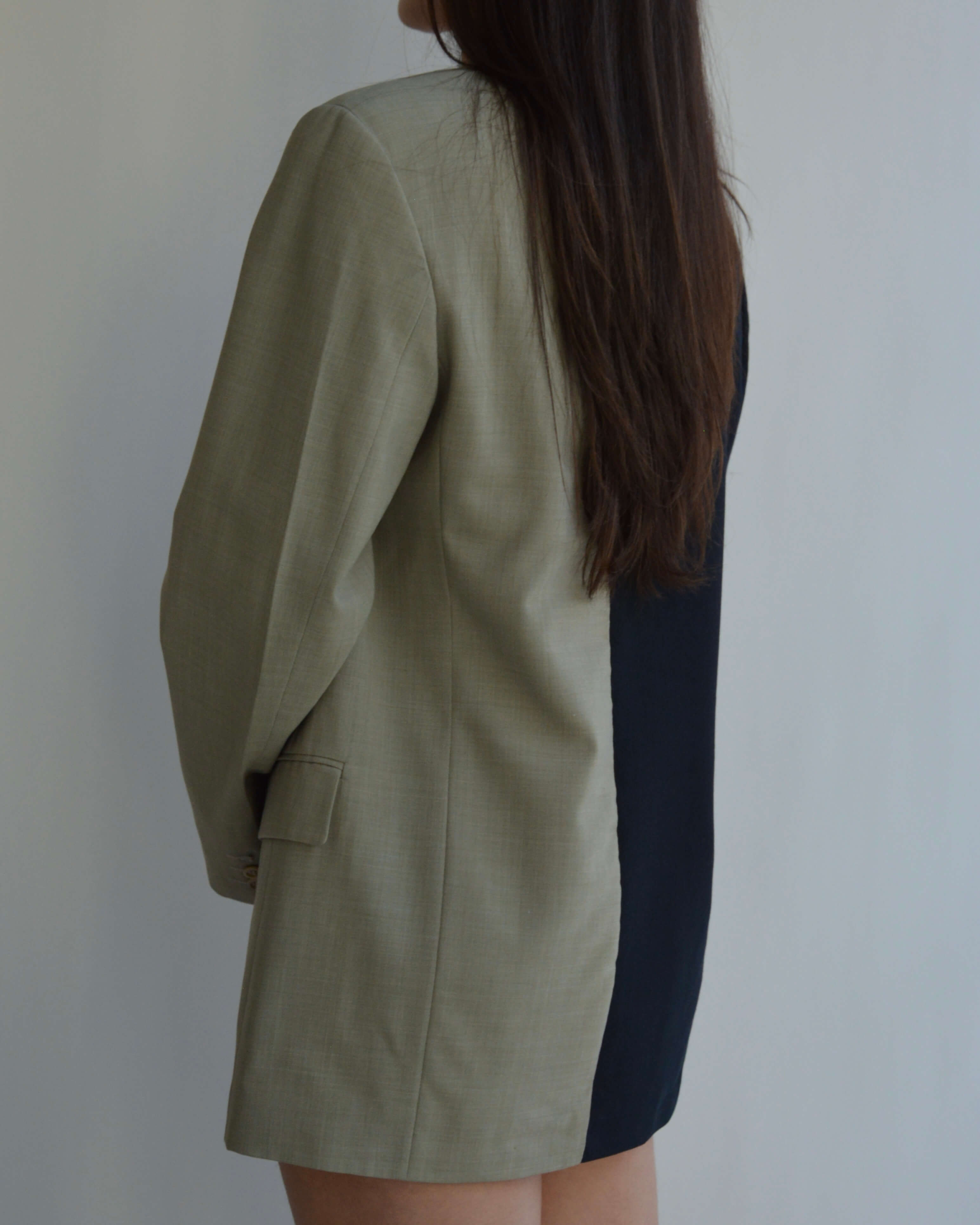 DUO Blazer - Double Breasted Perfect Contrast (S/L)
