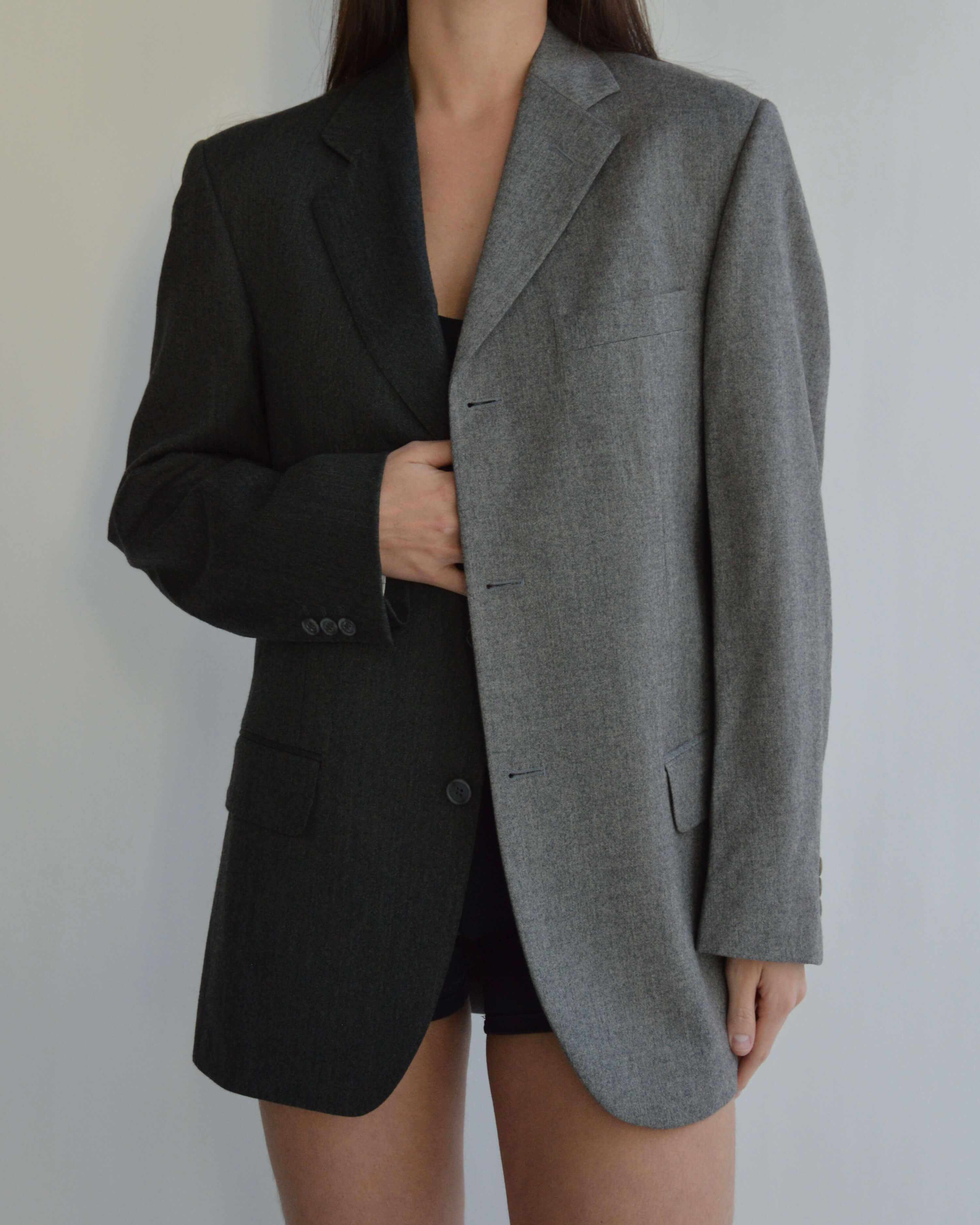 DUO Blazer - Gray Contrast (S/L)